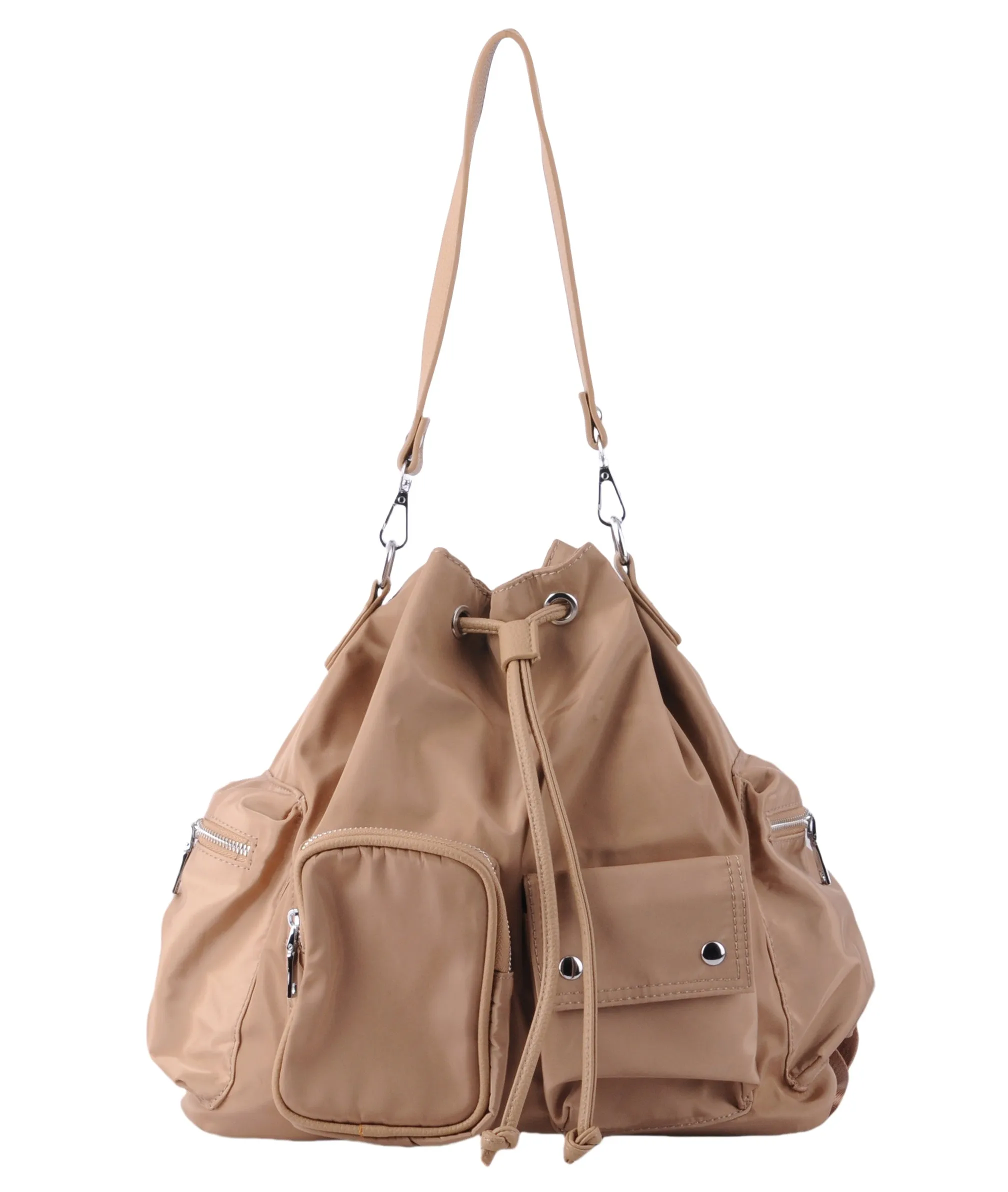 1691 - Nylon Three-Way Backpack
