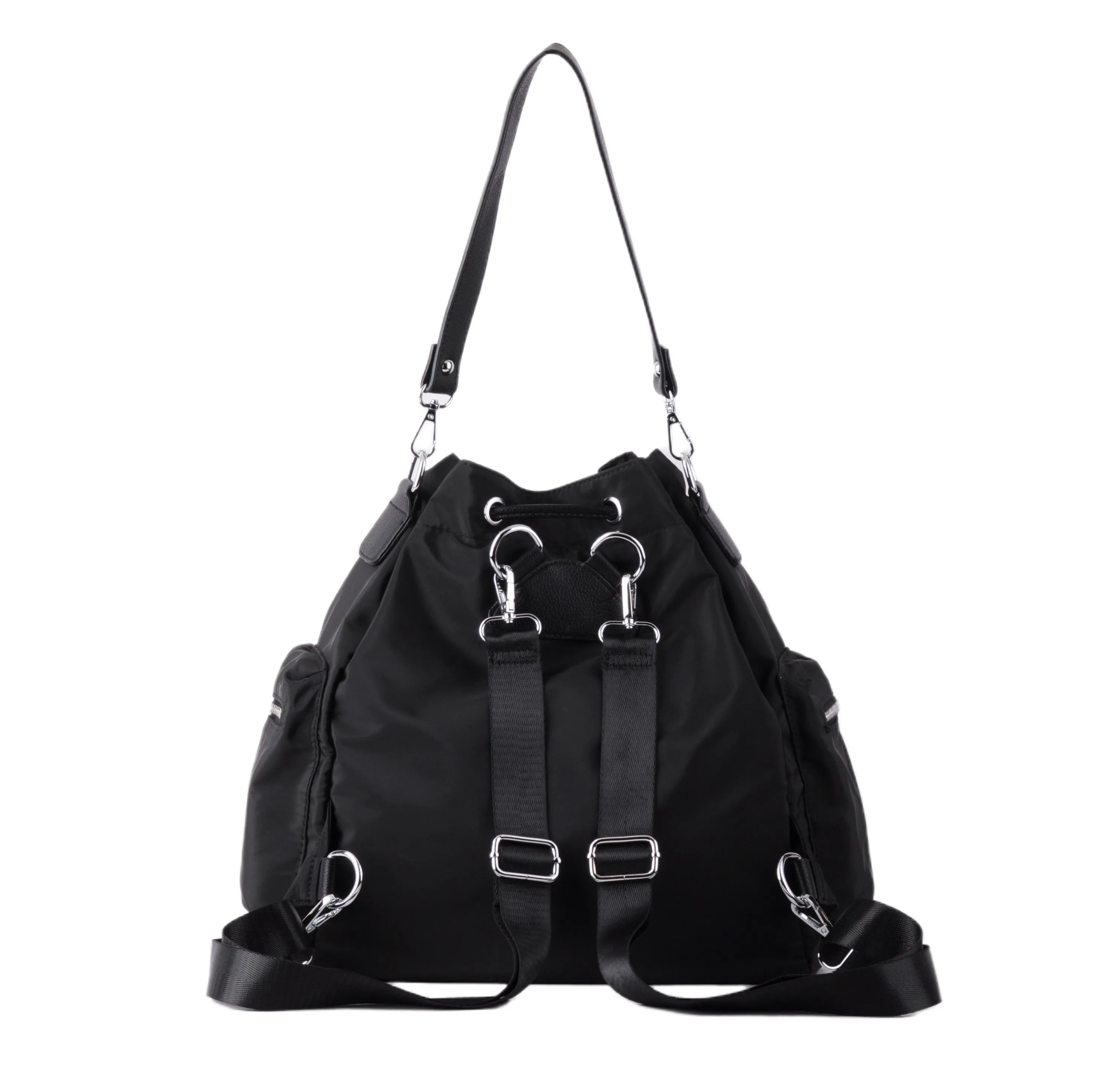 1691 - Nylon Three-Way Backpack
