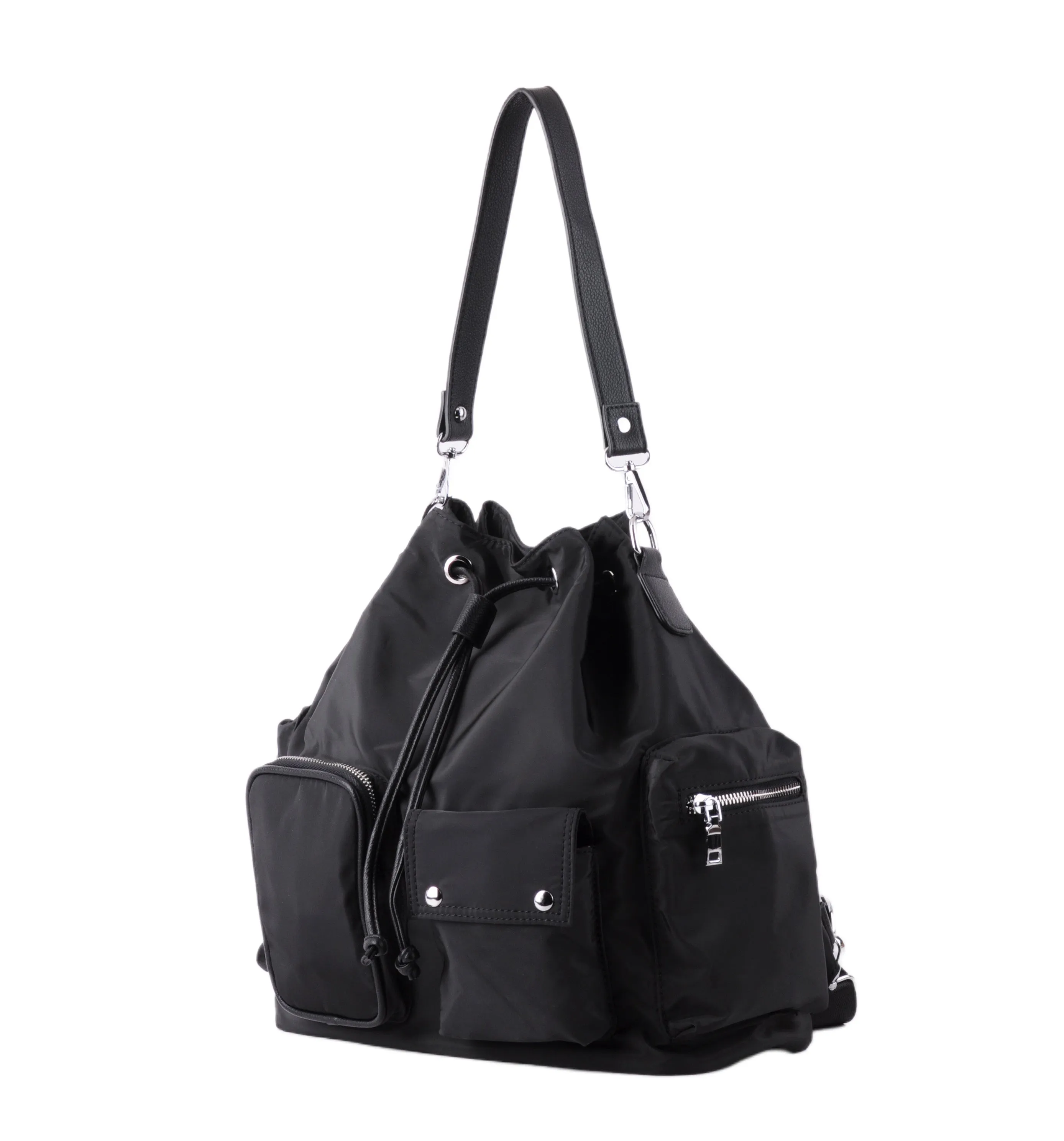 1691 - Nylon Three-Way Backpack