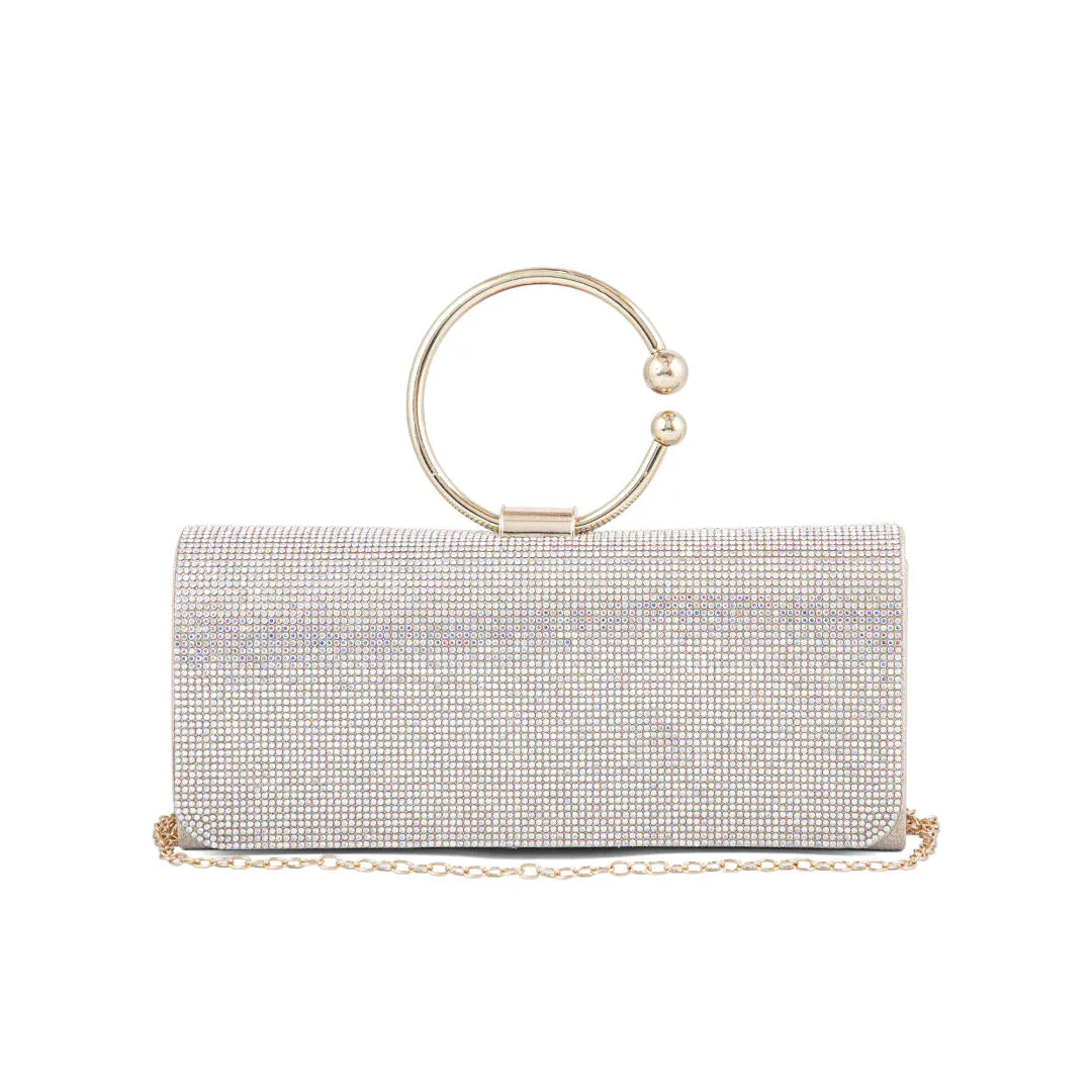 AB Golden Fancy Shoulder Bag P24329