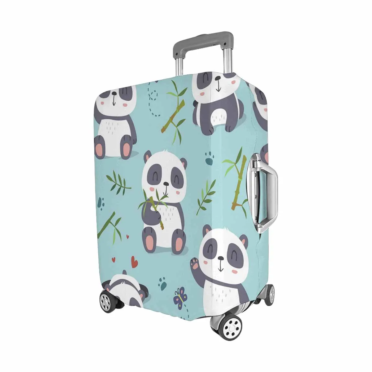 Animals themed Cover for Luggage suitcase printed cute panda set