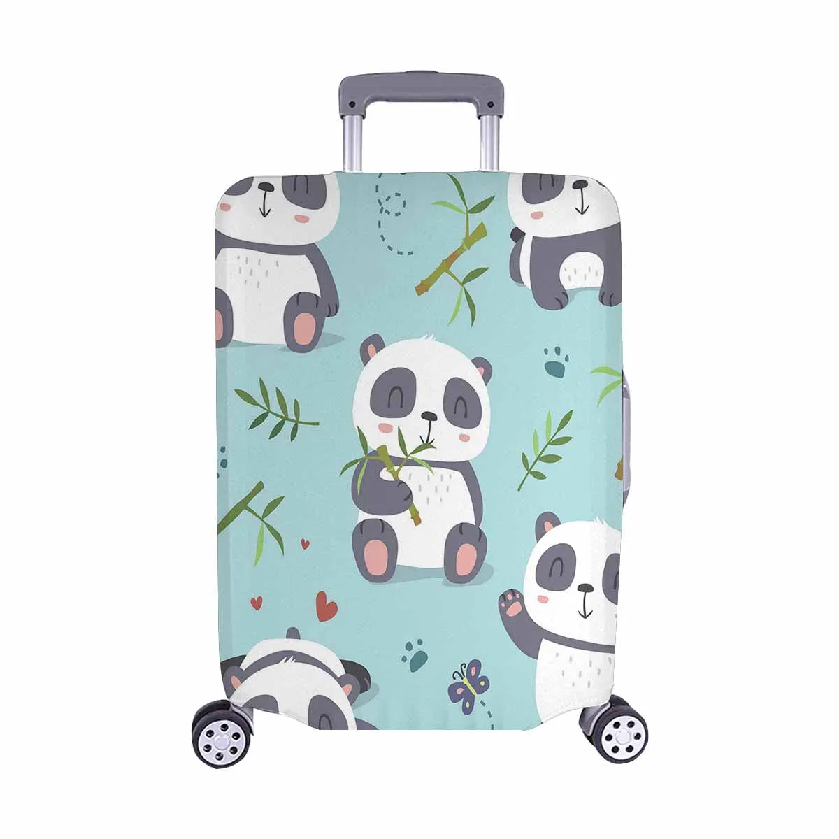 Animals themed Cover for Luggage suitcase printed cute panda set