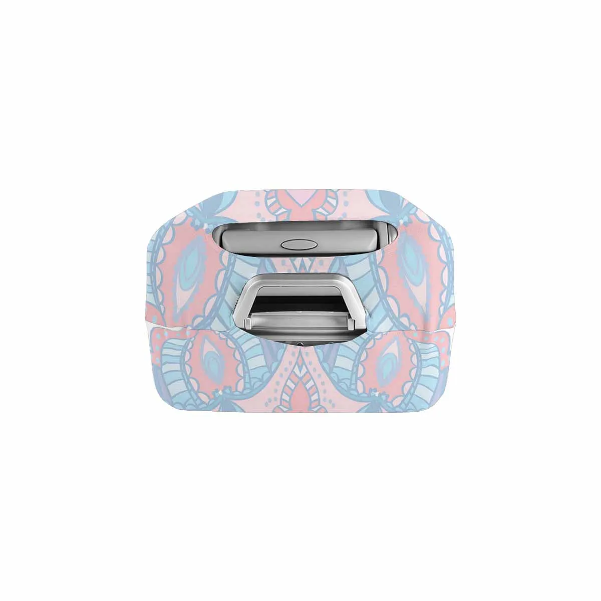 Animals themed Cover for Luggage suitcase printed Ethnic patterned head of indian elephant