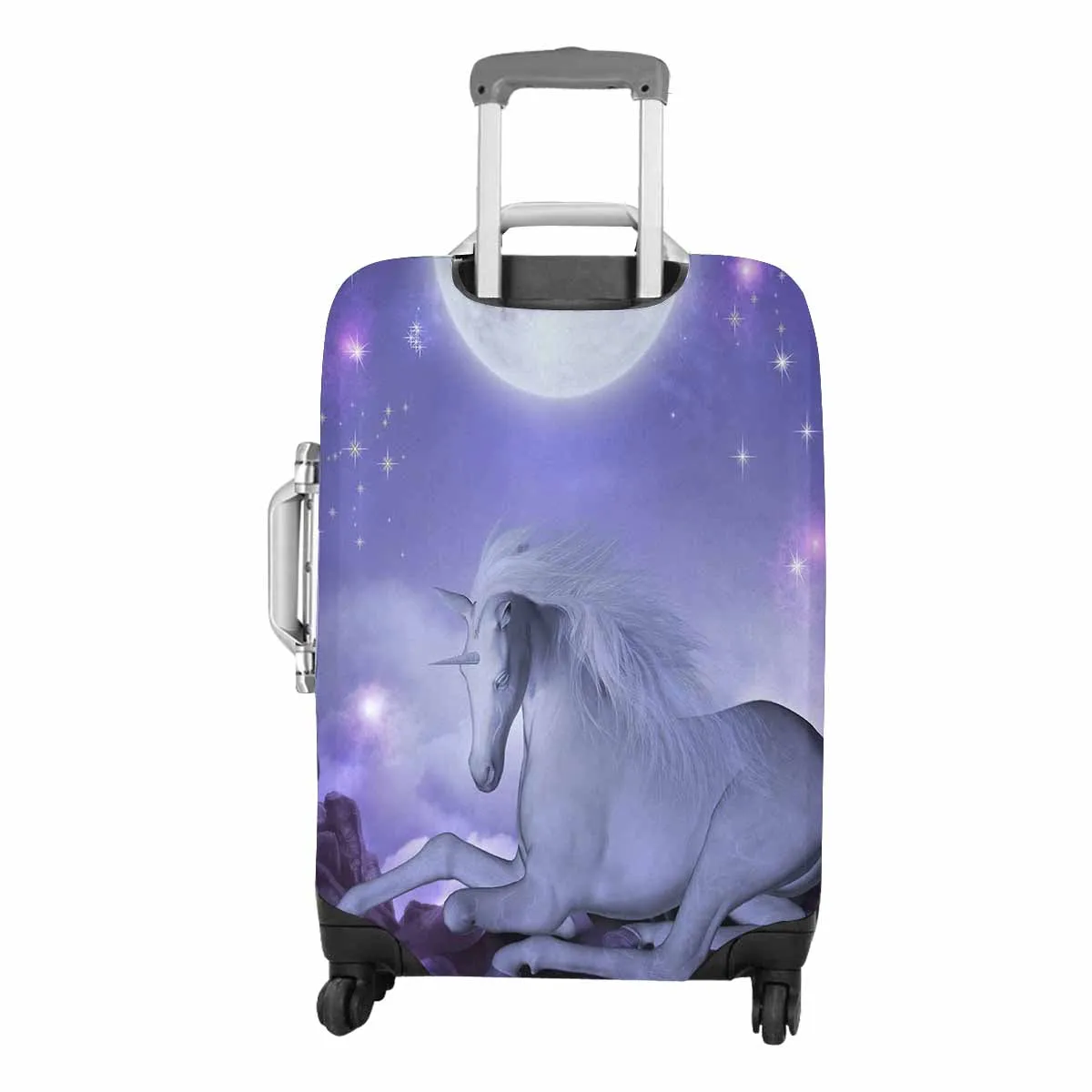 Animals themed Cover for Luggage suitcase printed Last unicorn5