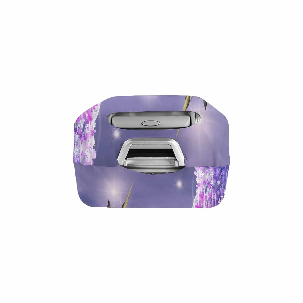 Animals themed Cover for Luggage suitcase printed Unicorn in an enchanted meadow