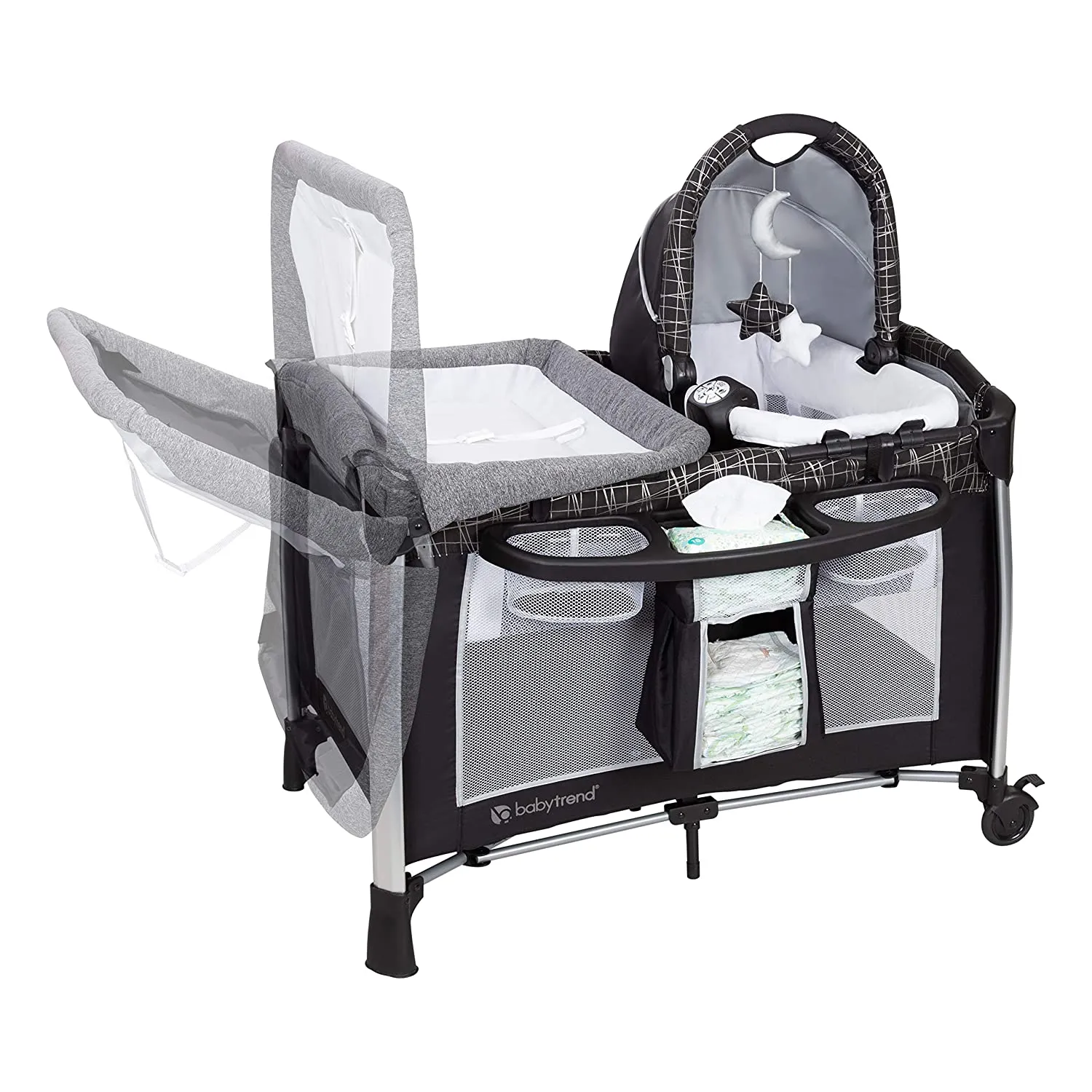 Baby Trend GoLite ELX Unisex Portable Deluxe Infant Play Nursery Center, Phoenix