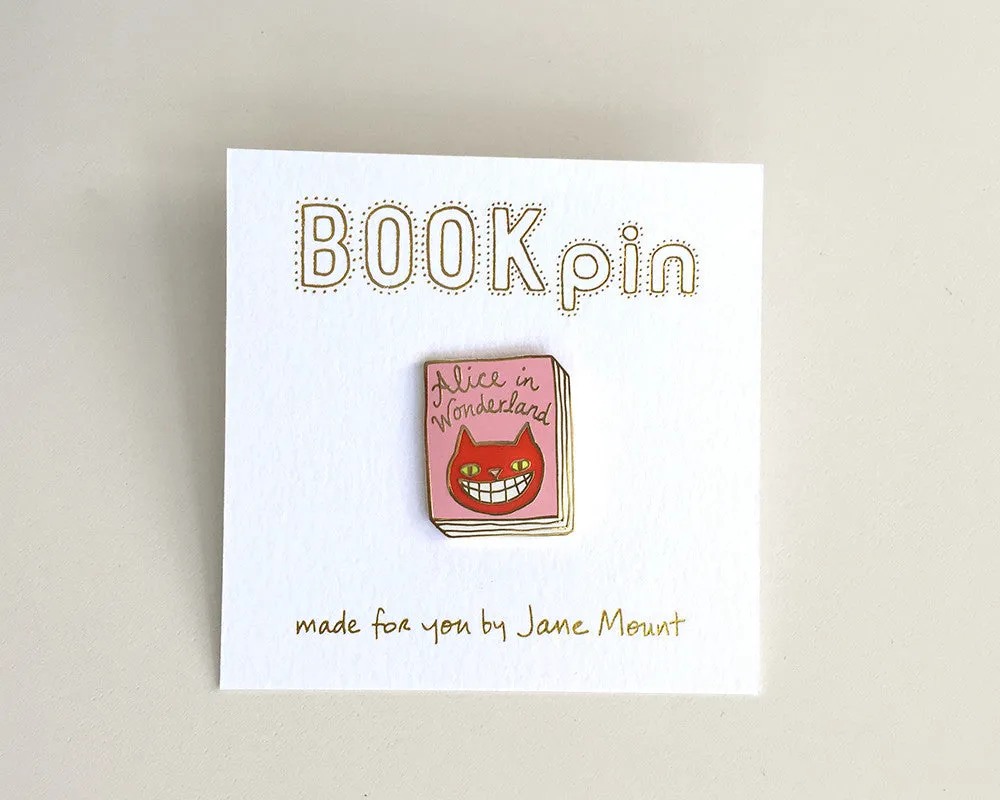 Book Pin: Alice in Wonderland