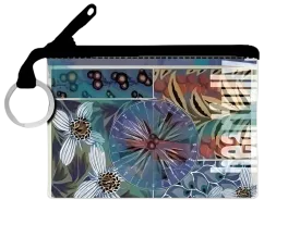 Card Wallet with Key Ring - Heartfully