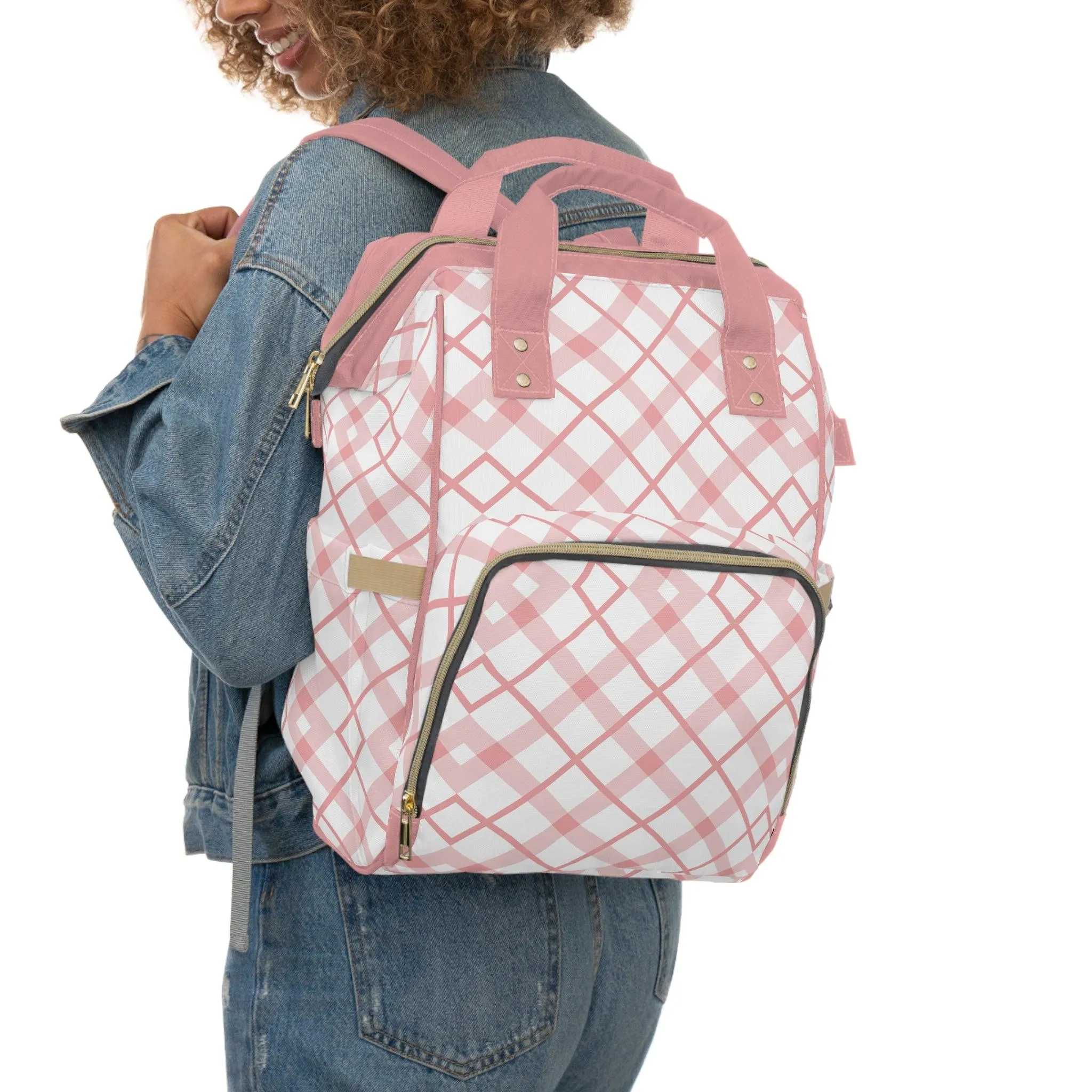 Chic Floral Luxury Diaper Backpack - The Essential Parenting Companion
