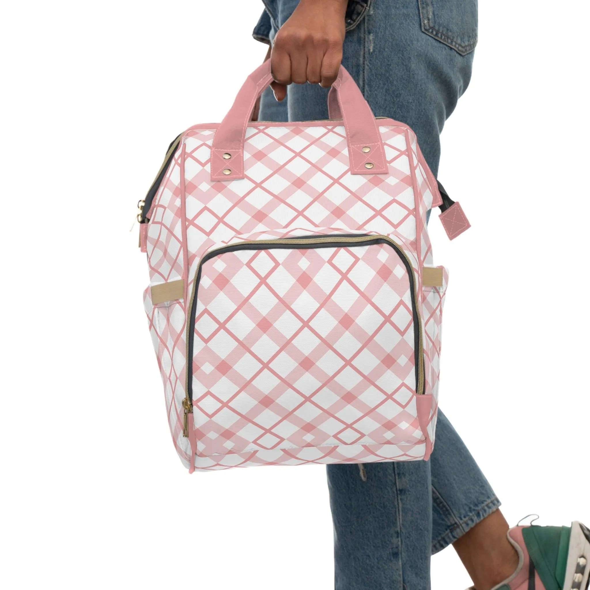 Chic Floral Luxury Diaper Backpack - The Essential Parenting Companion