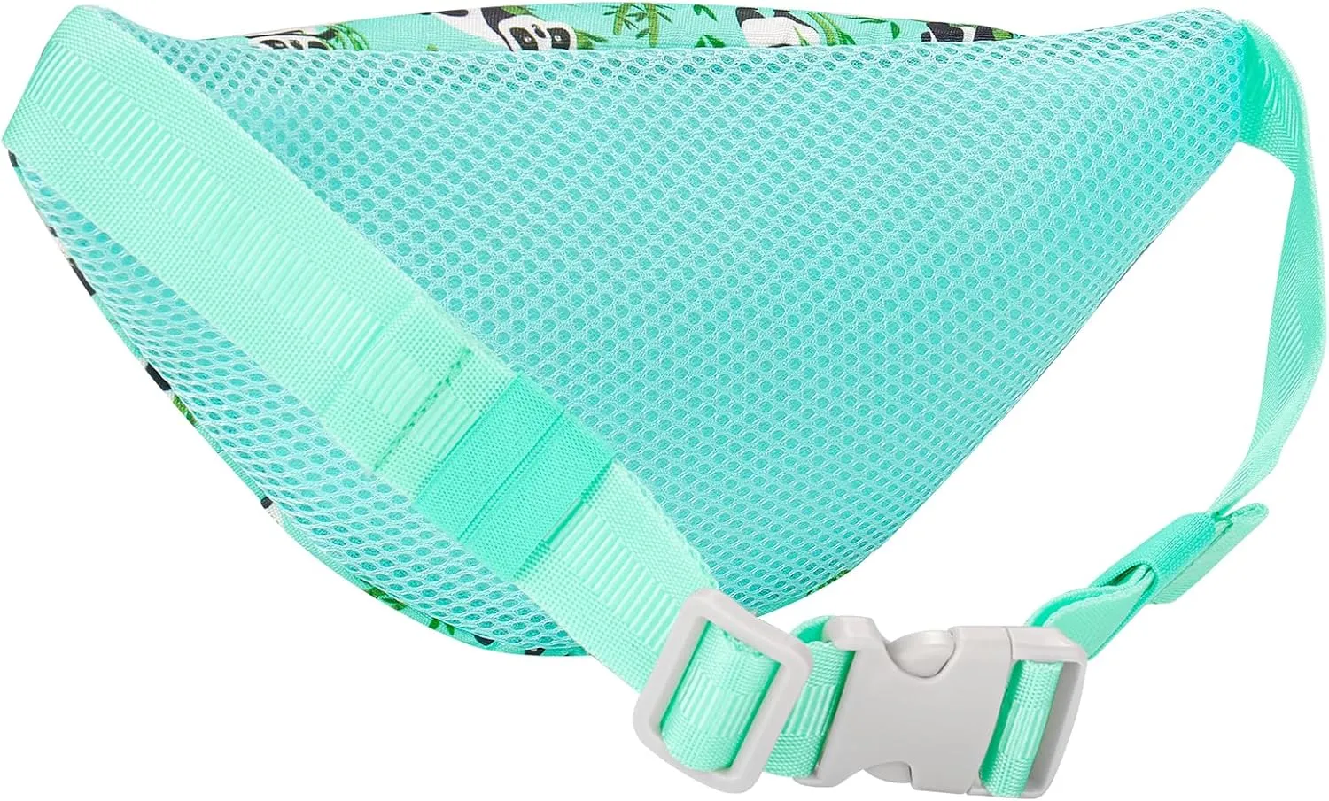 Choco Mocha Kids Fanny Pack for Girls, Toddler Belt Bag 2-4 4-6 Kid Waist Bag Outer for Little Girls age 6-9 8-12 Small Hip Pack (Panda-Teal)