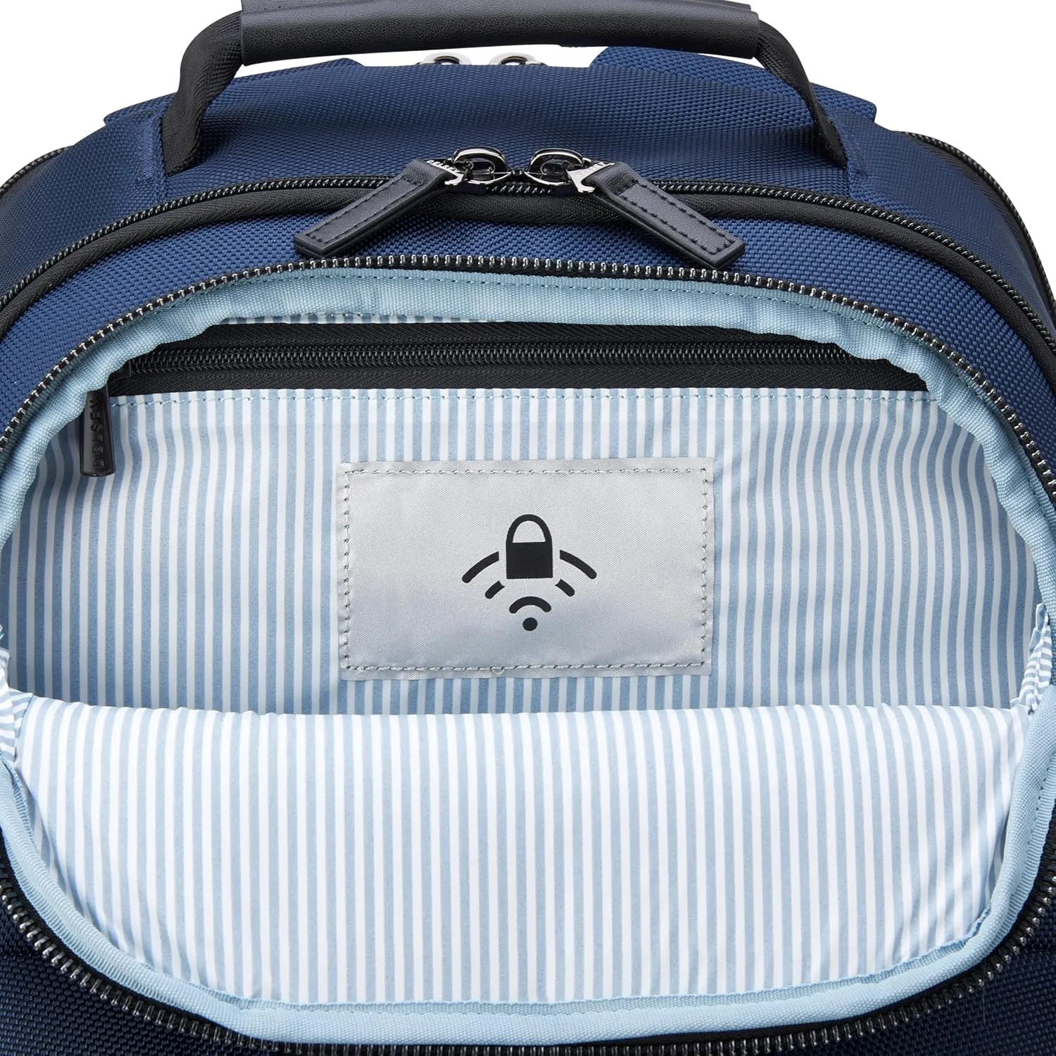 DELSEY PARIS Wagram Laptop Travel Backpack, Navy, 15.6 Inch