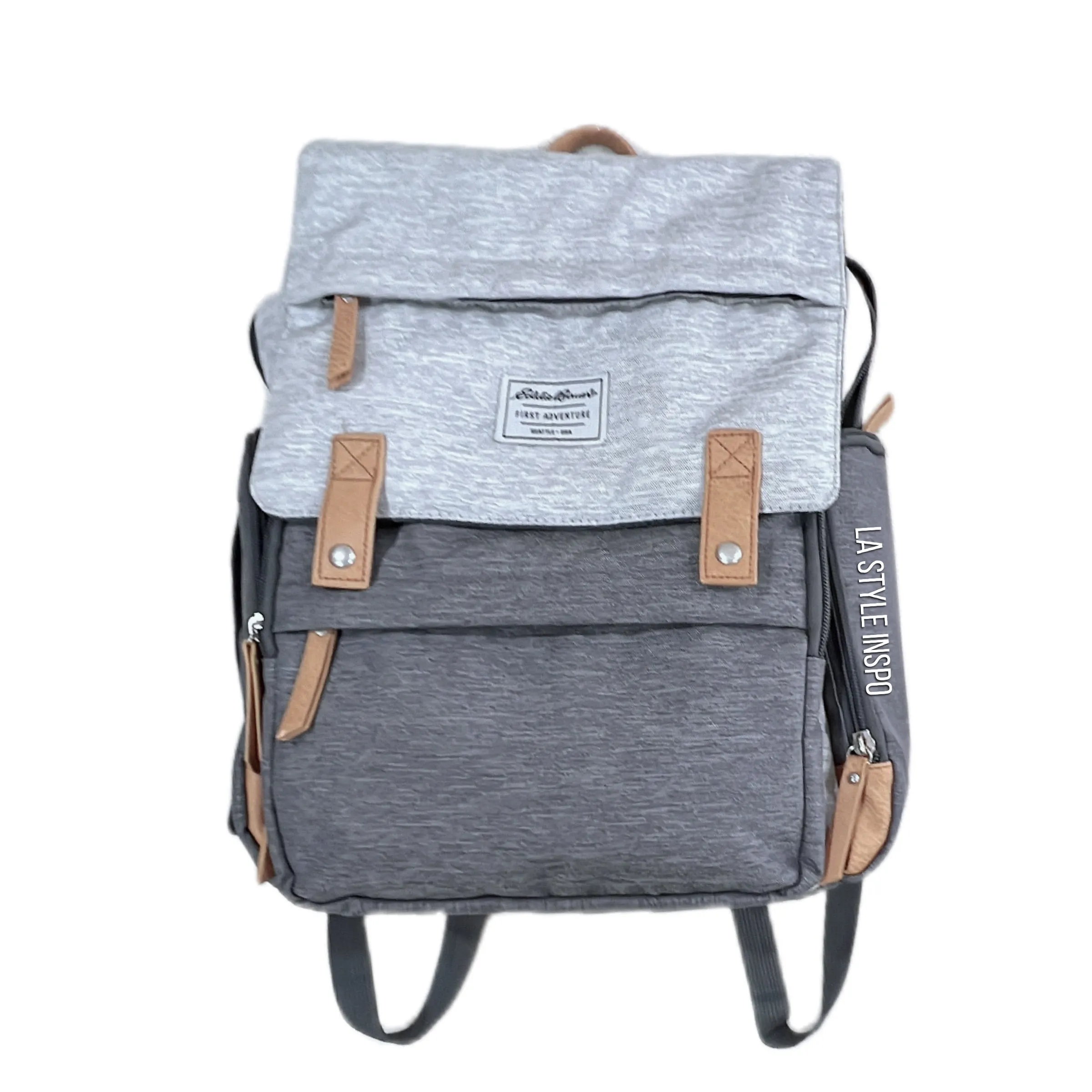 Eddie Bauer Cascade Back Pack Computer Bag in Gray
