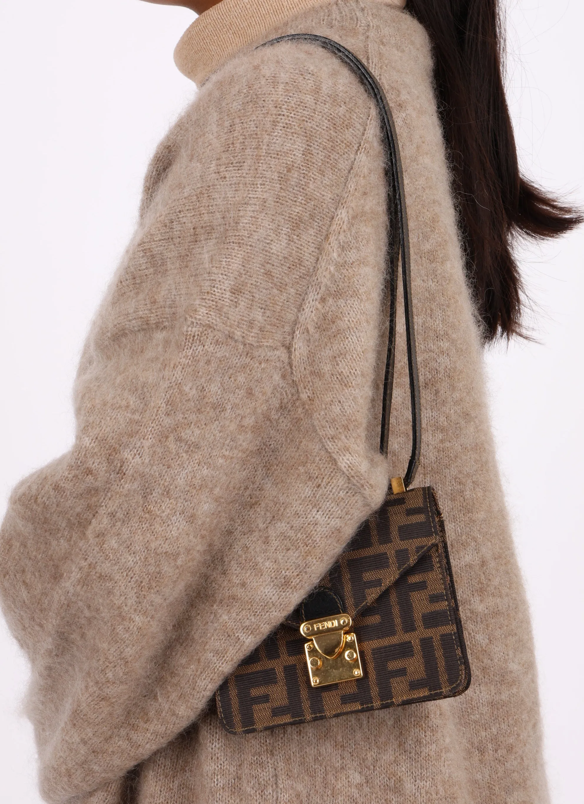 Fendi Zucca Mini Envelope Bag