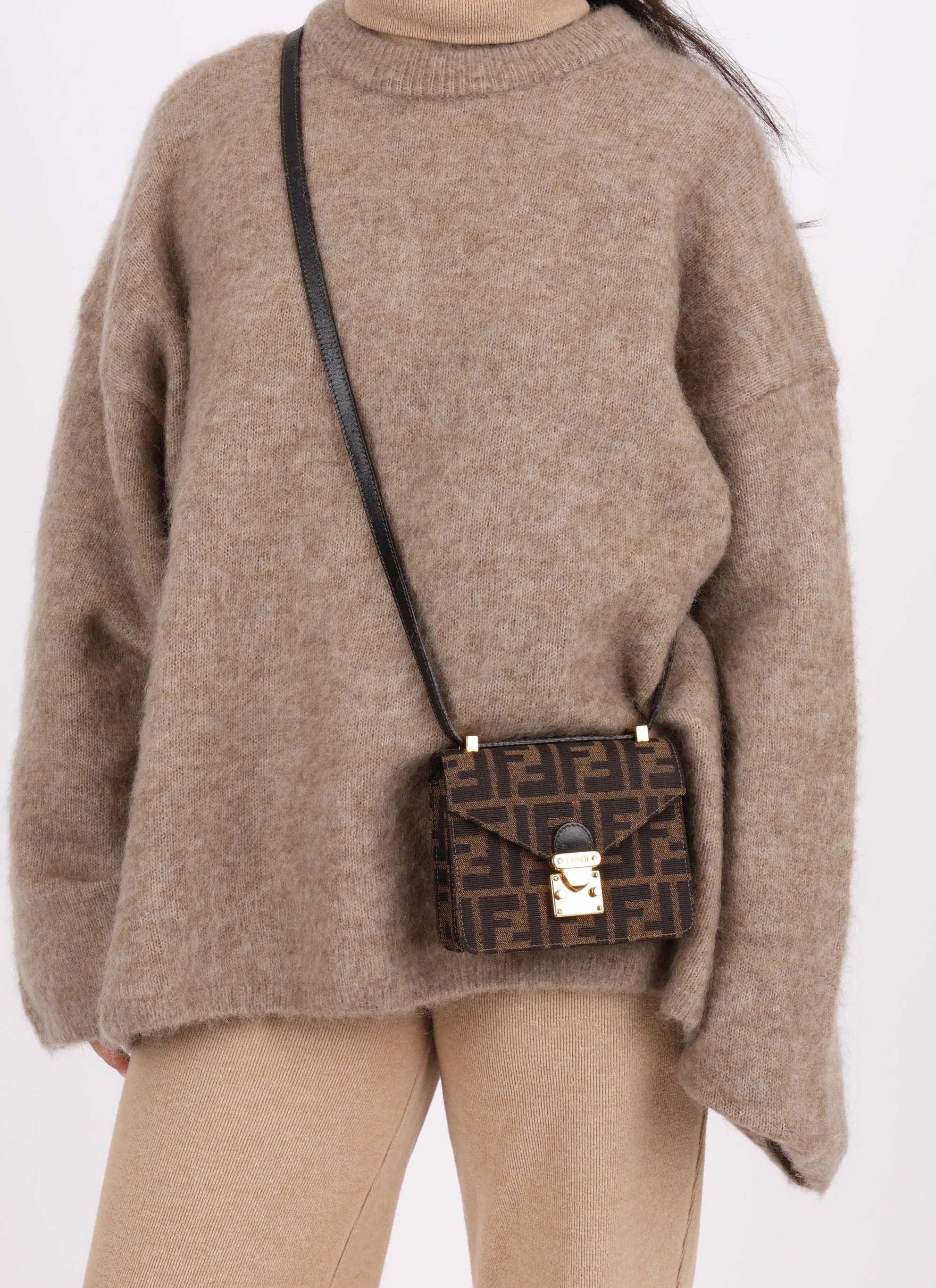 Fendi Zucca Mini Envelope Bag