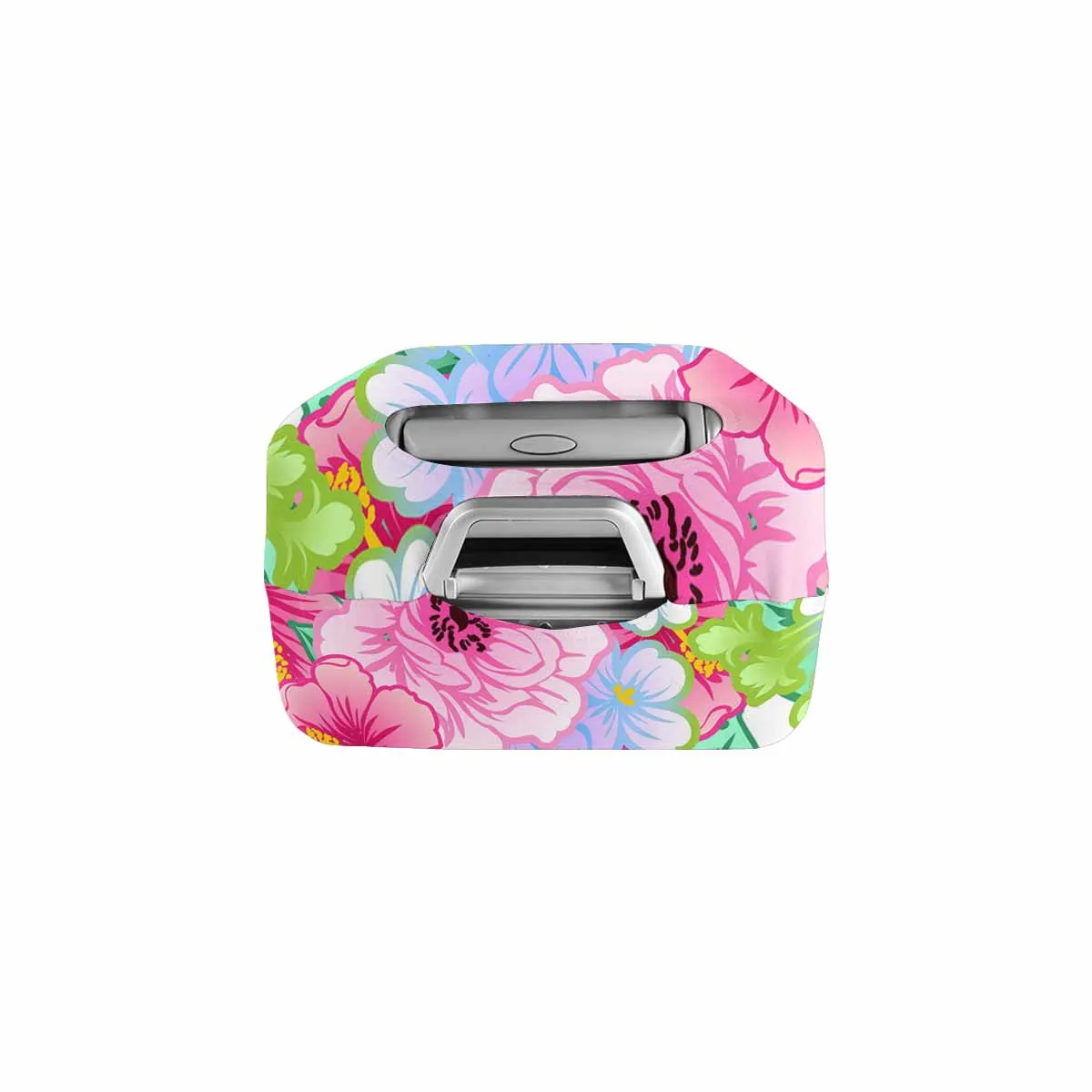Floral themed Cover for Luggage suitcase printed Floral elements pattern