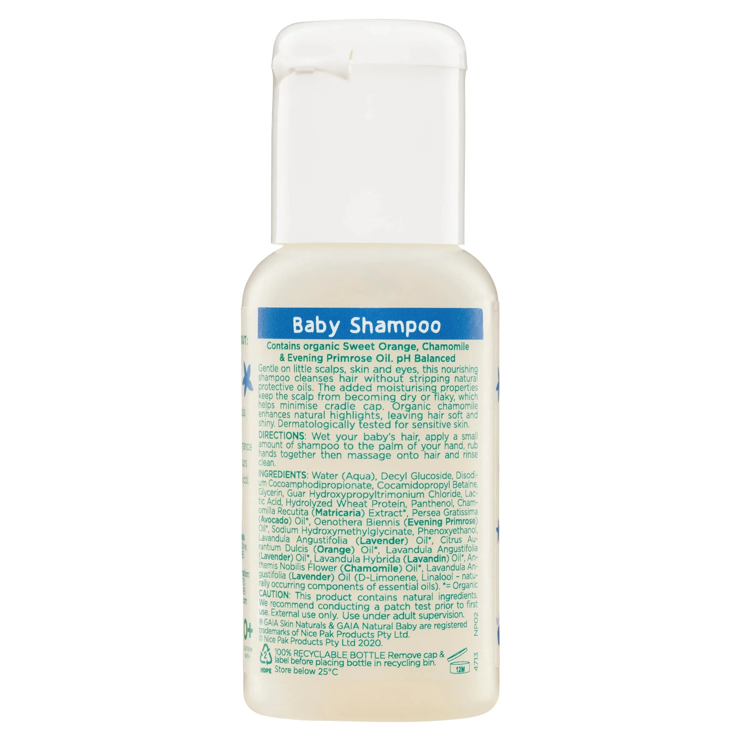 GAIA Baby Starter Kit 5 x 50ml Exp: