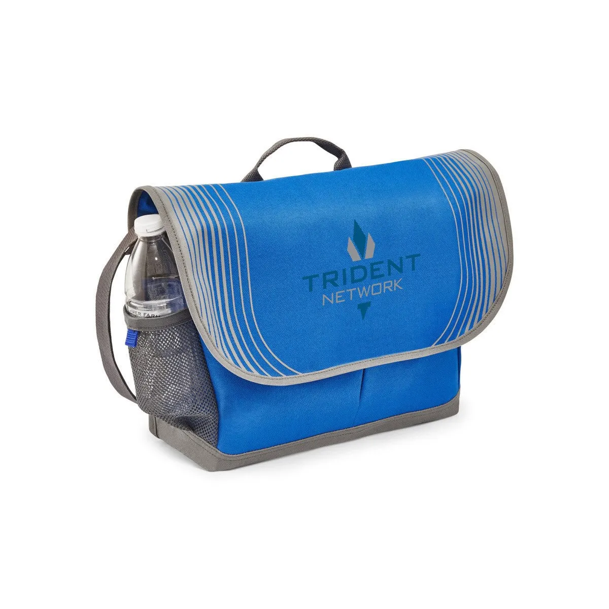Gemline Royal Blue Vector Messenger Bag