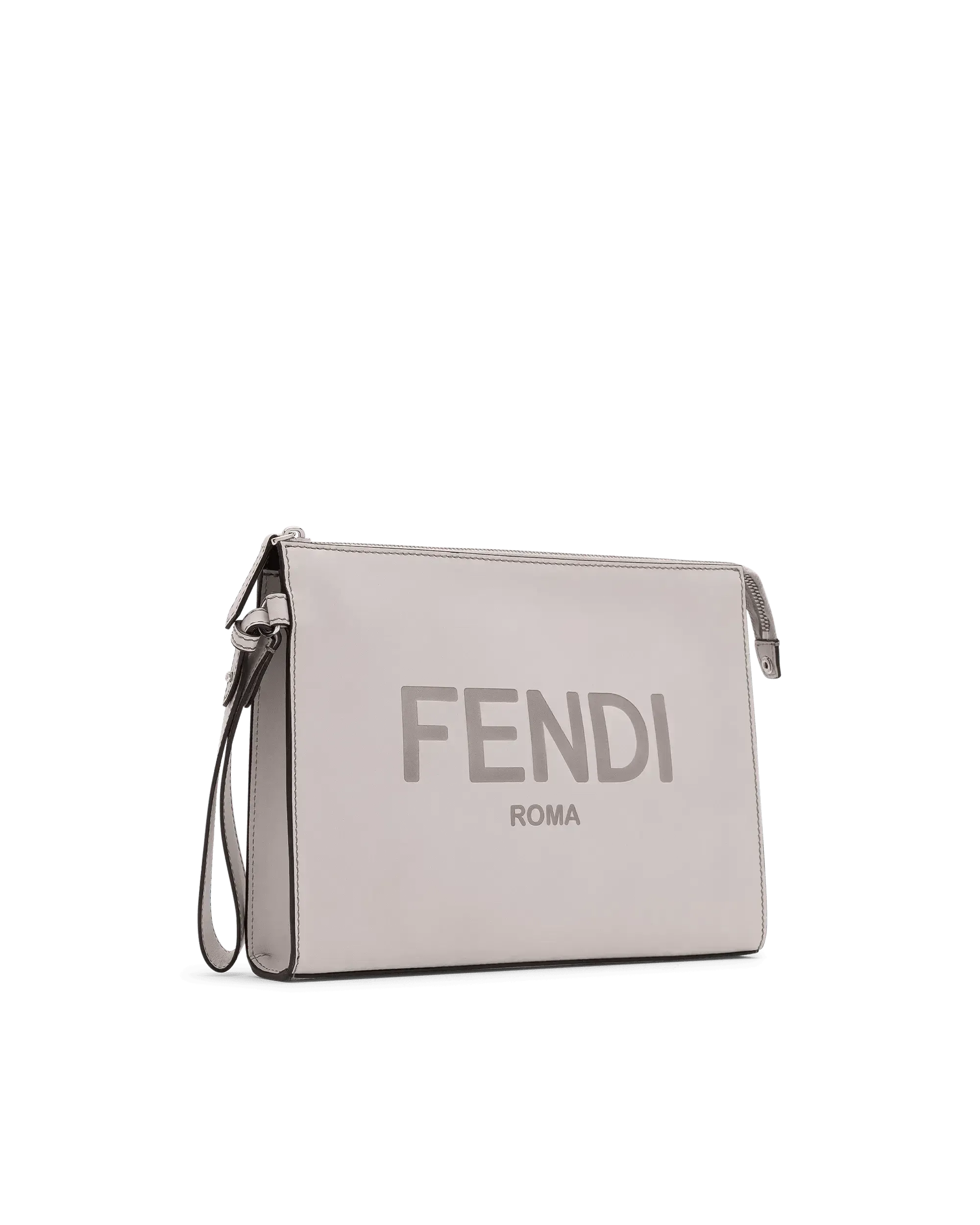 Gray Fendi Clutch