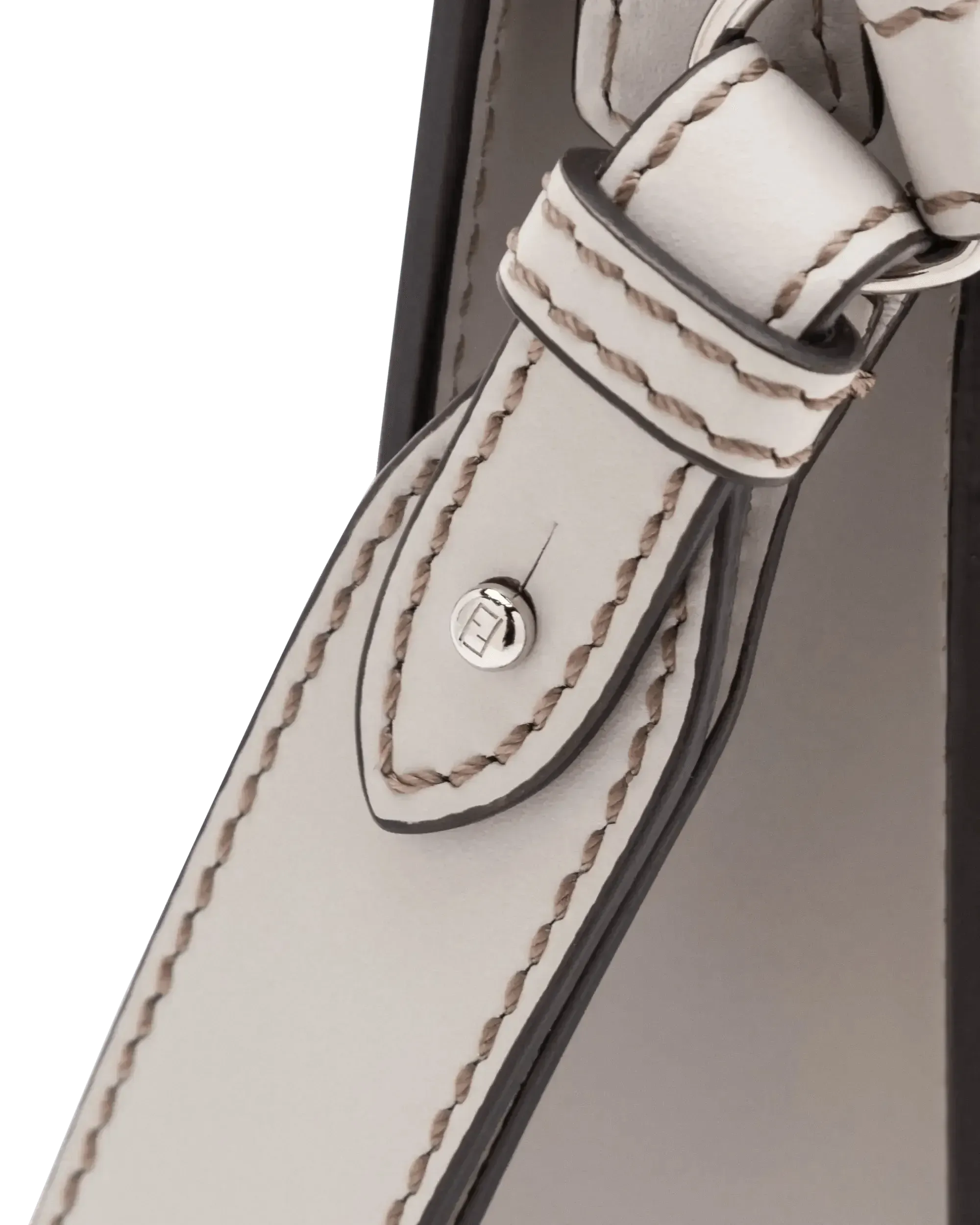 Gray Fendi Clutch