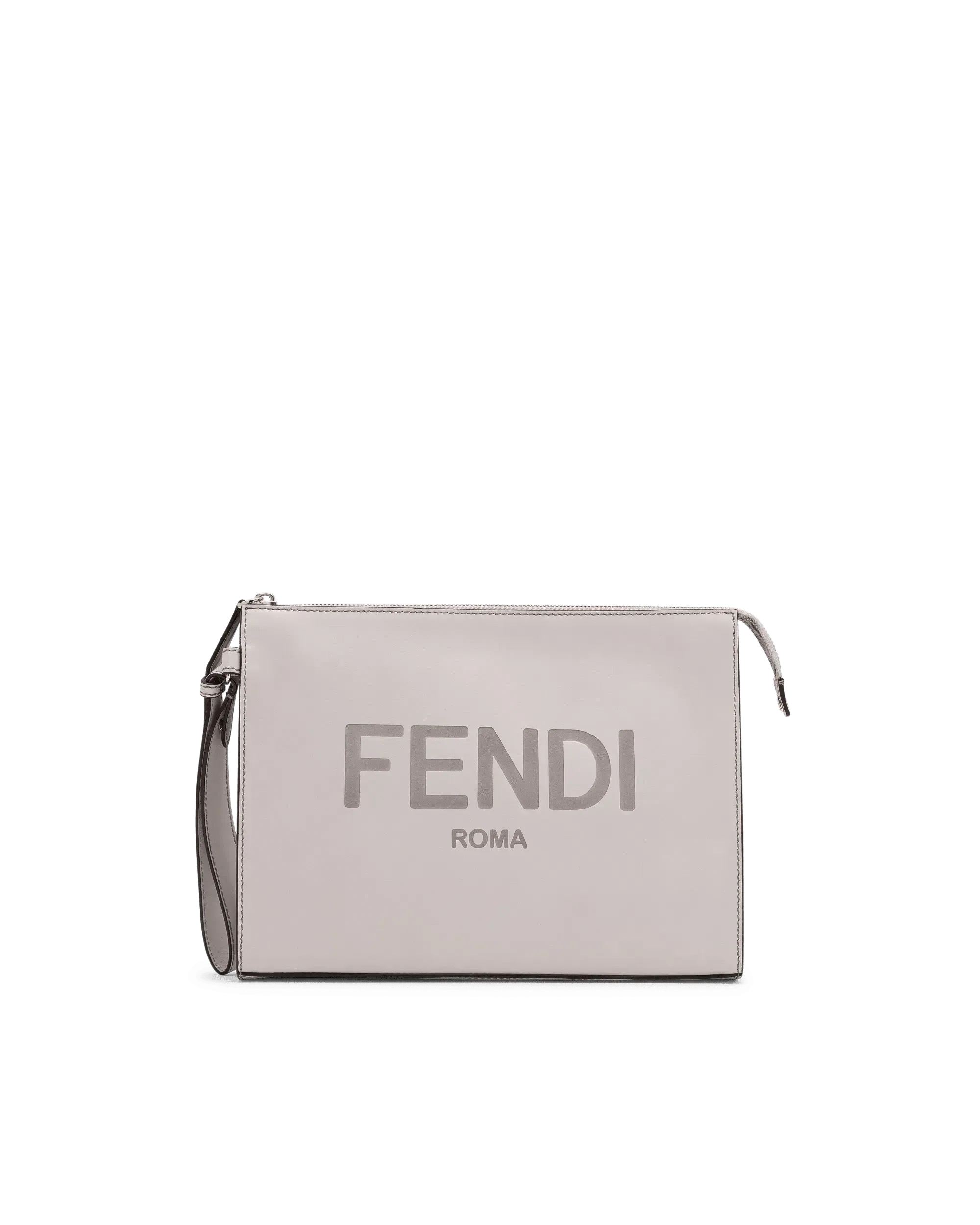 Gray Fendi Clutch
