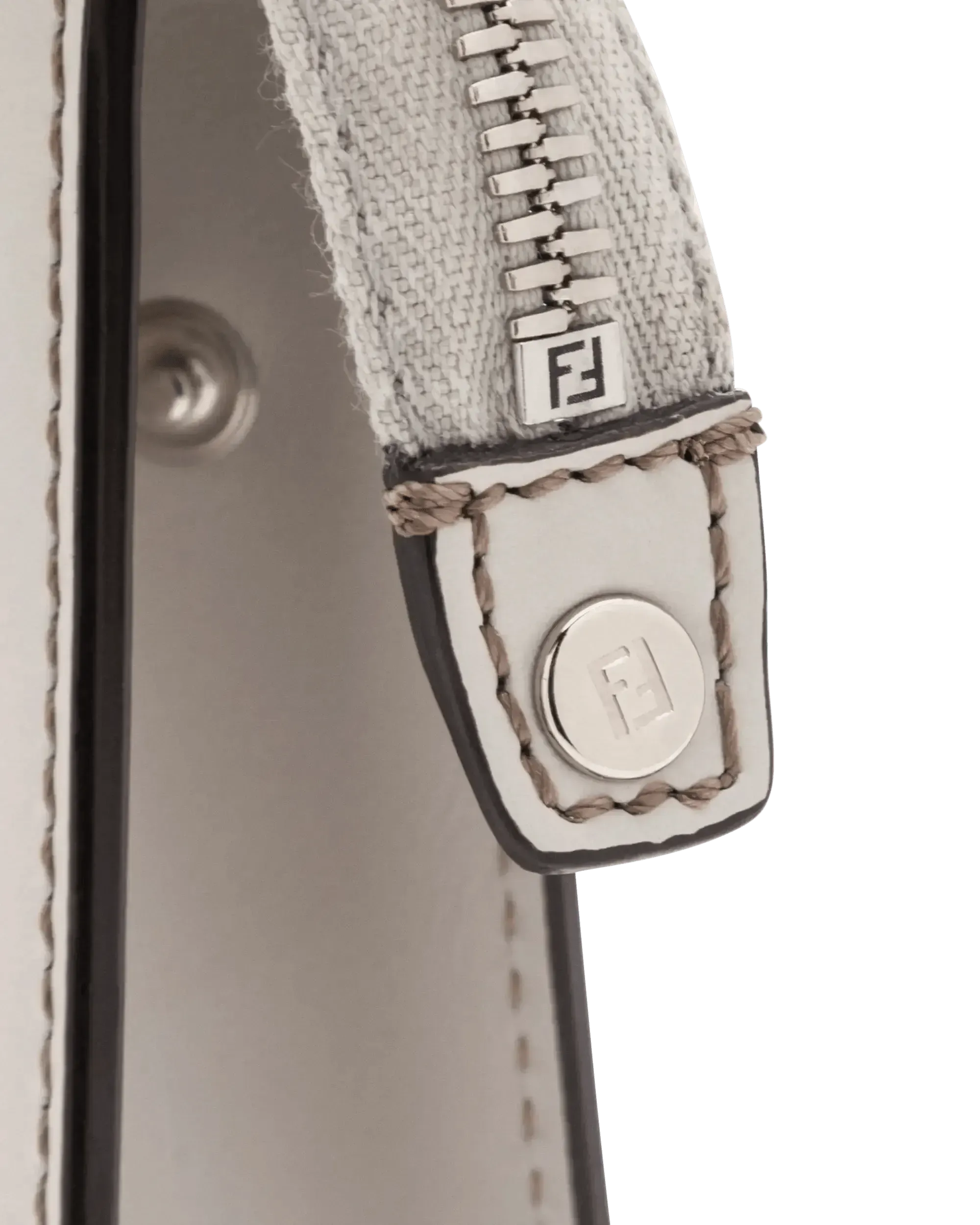 Gray Fendi Clutch