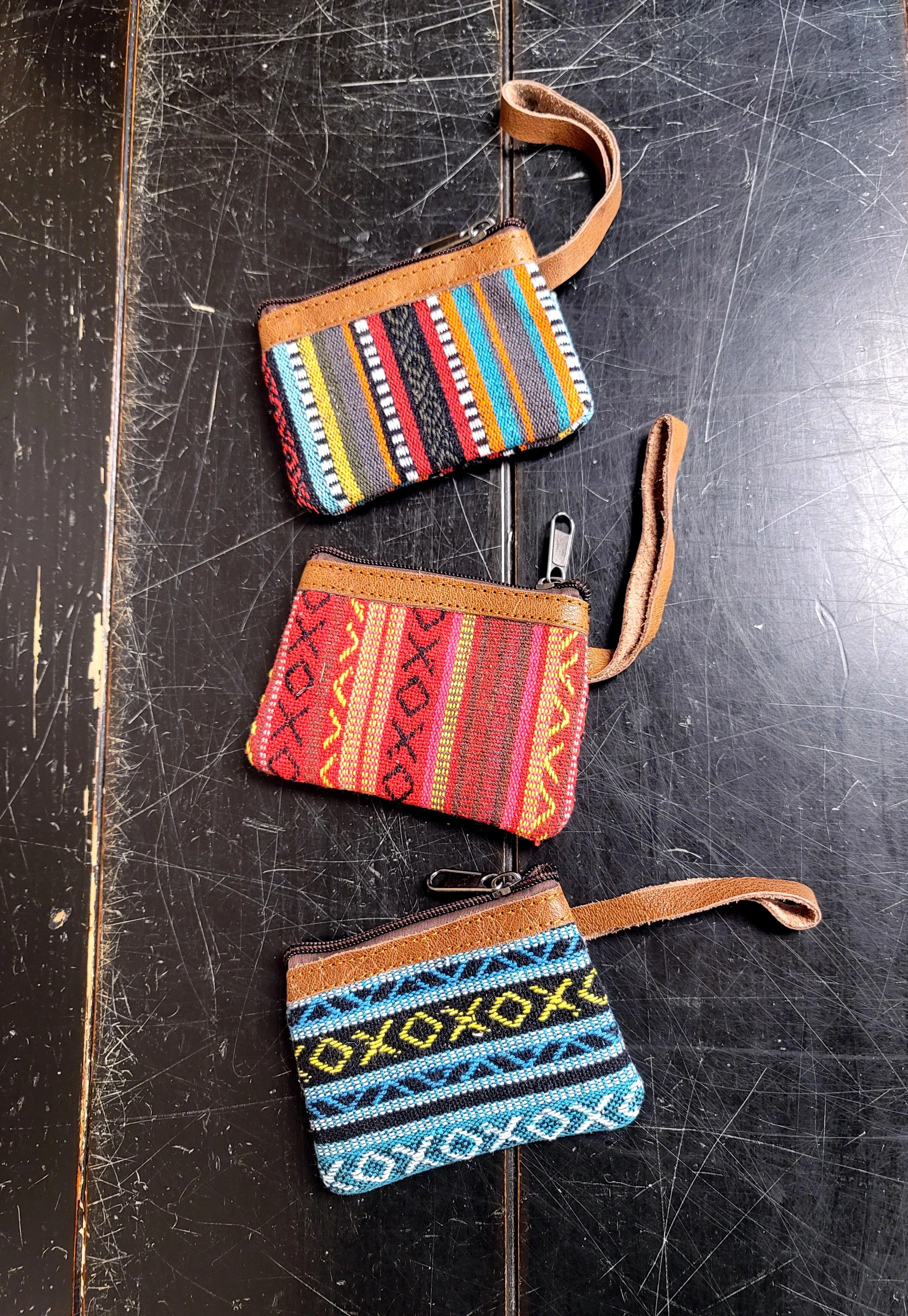 Herringbone Wristlet