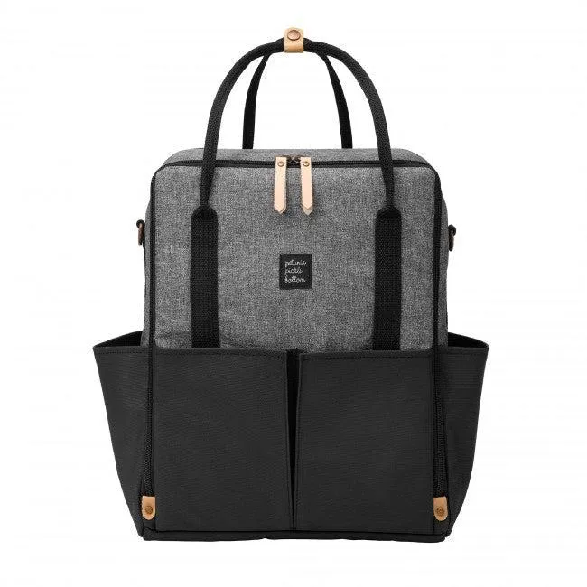 Inter-Mix Diaper Backpack in Graphite/Black
