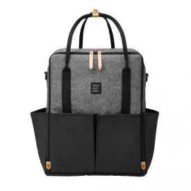 Inter-Mix Diaper Backpack in Graphite/Black