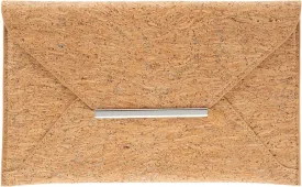 JNB Cork Envelope Flat Clutch