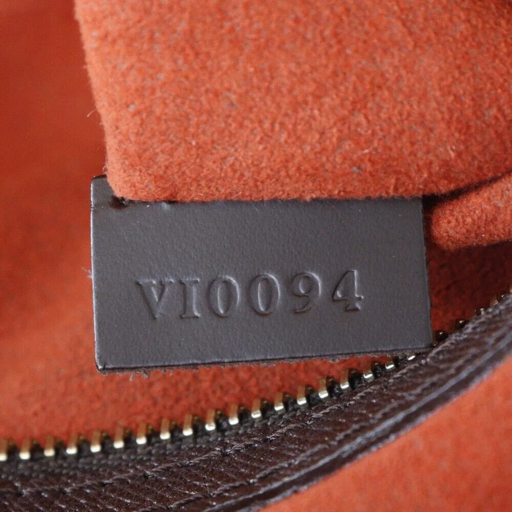 Louis Vuitton Brera Handbag Brown Damier
