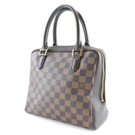 Louis Vuitton Brera Handbag Brown Damier