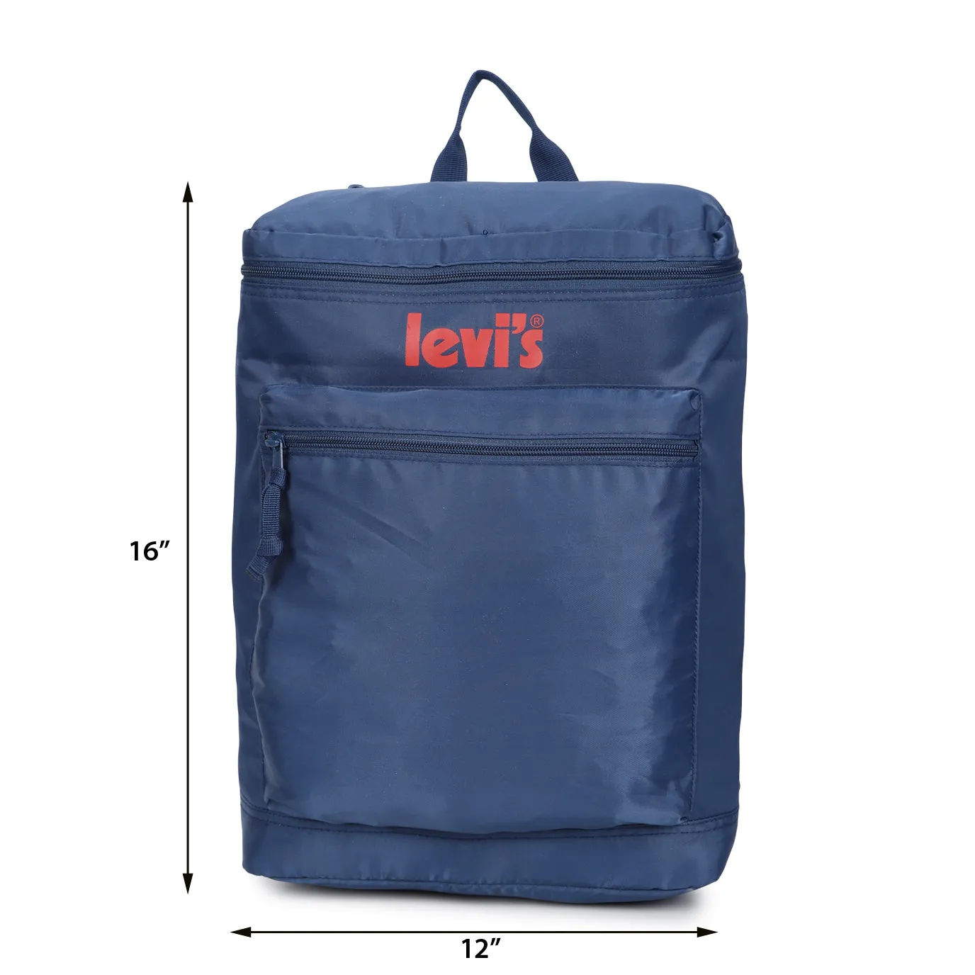 Men's Navy Solid Rucksack