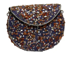 Metal stone work box clutch