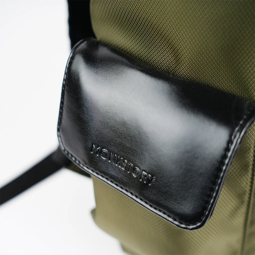Monkstory Odyssey Backpack - Olive Green