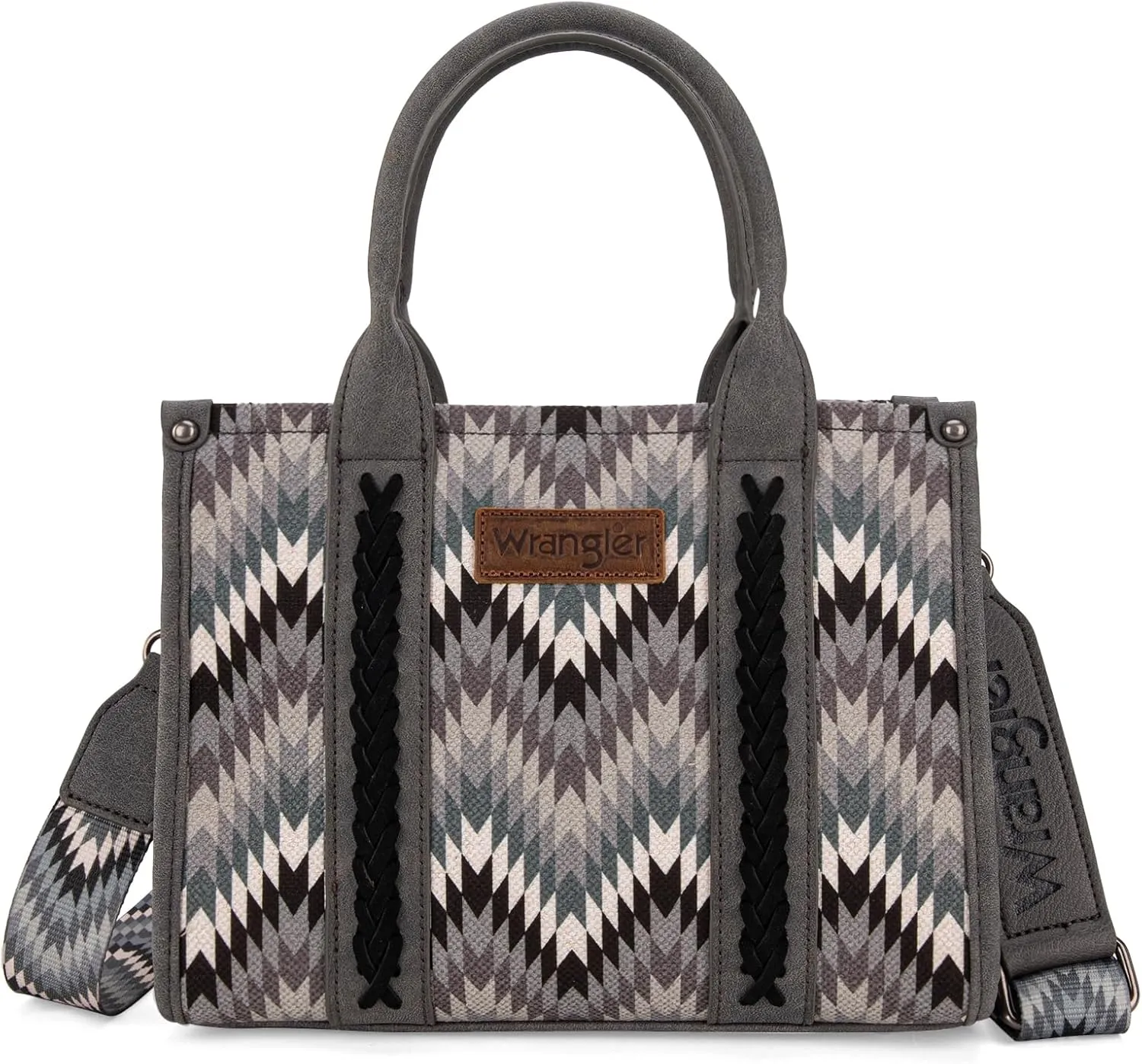Montana West X Wrangler Tote Bag for Women Boho Aztec Shoulder Purse Top Handle Satchel Handbag