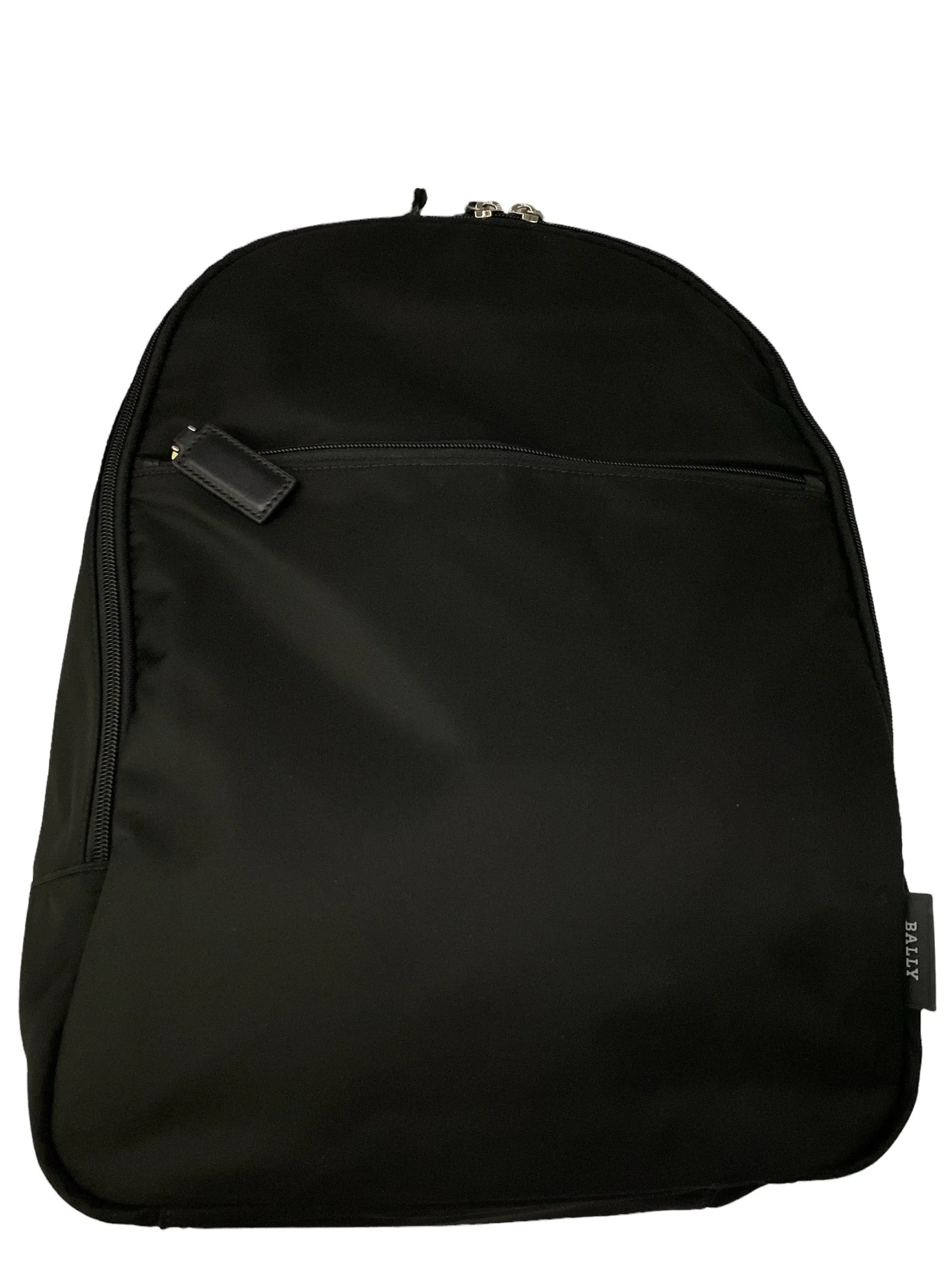 NEW Bally Taff Men's 6216425 Black Fabric & Leather Backpack MSRP $499