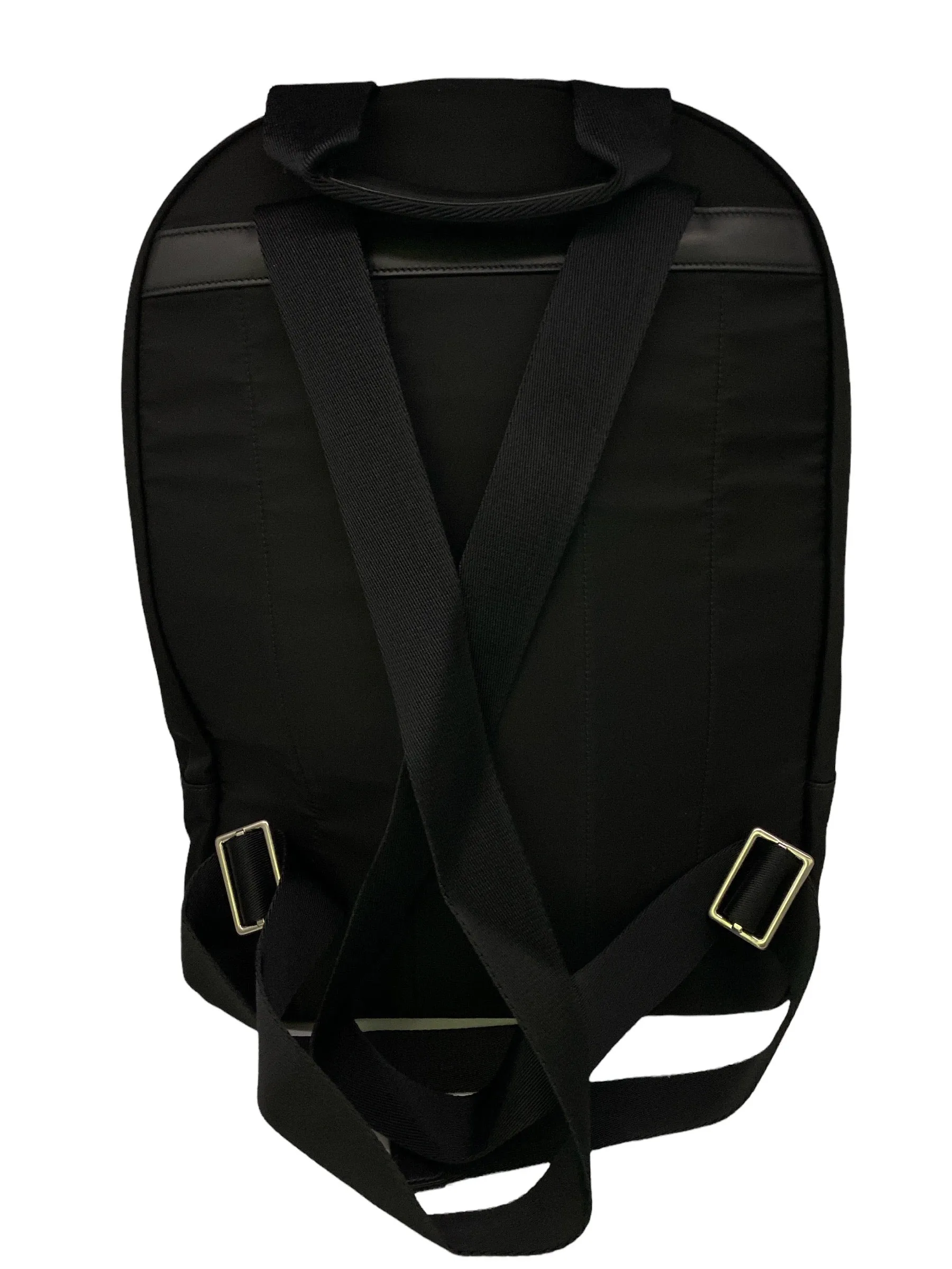 NEW Bally Taff Men's 6216425 Black Fabric & Leather Backpack MSRP $499