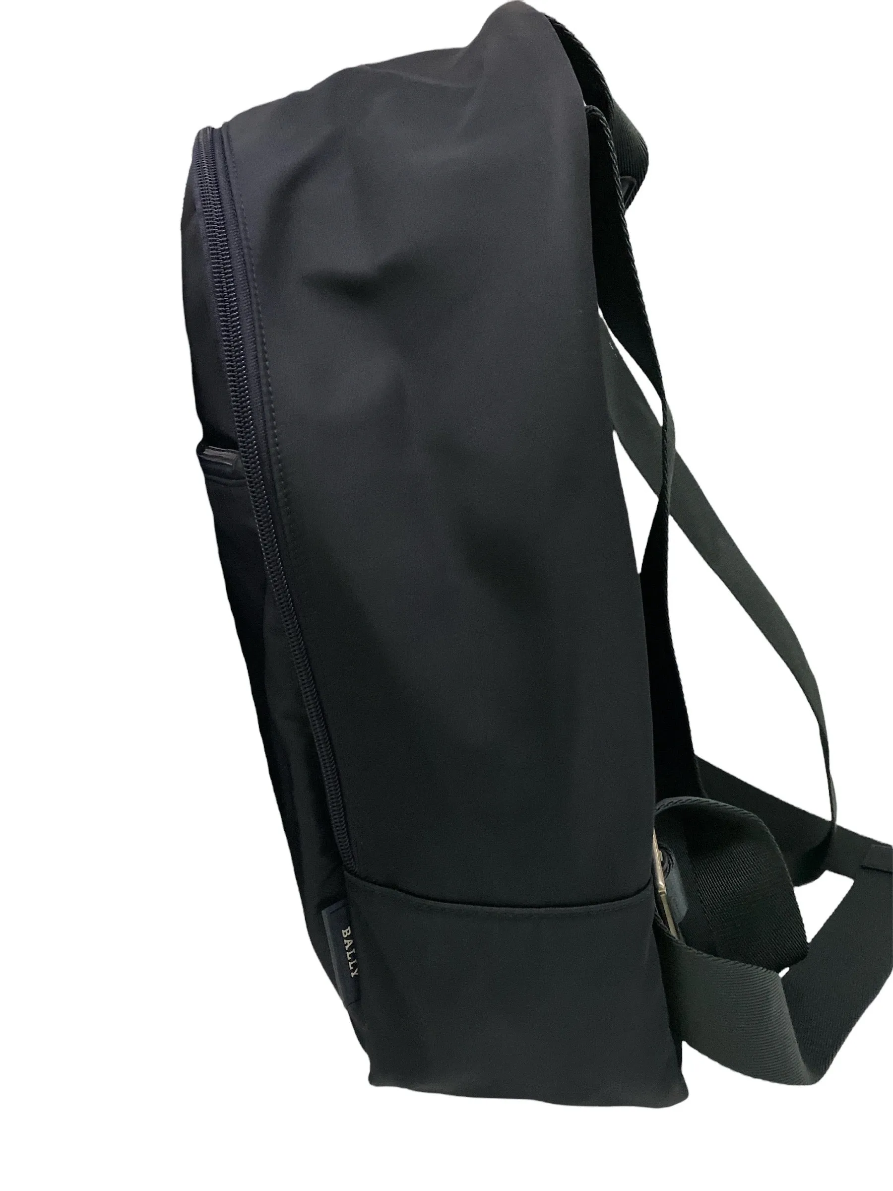 NEW Bally Taff Men's 6216426 Dark Navy Fabric & Leather Backpack MSRP $499
