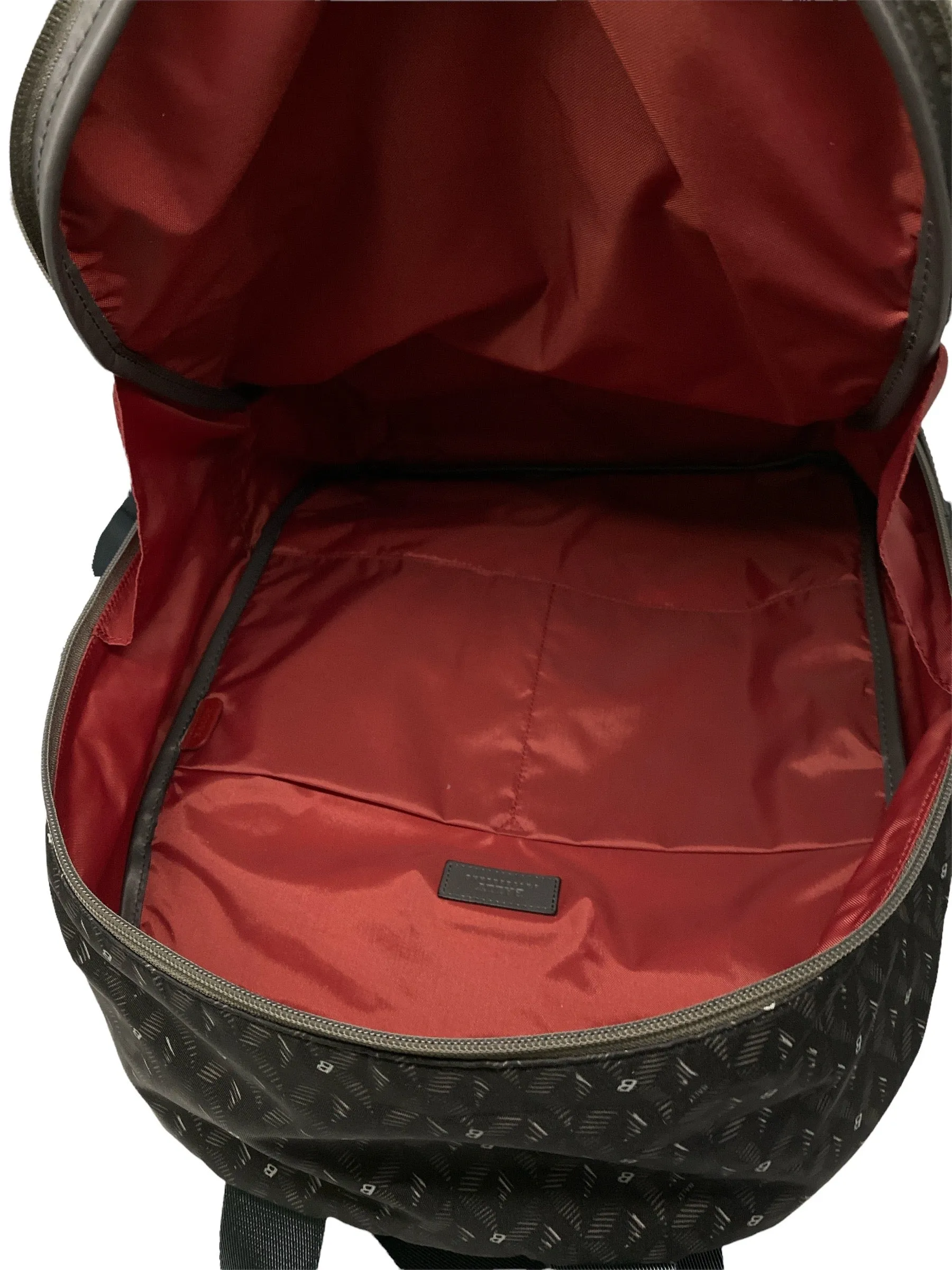 NEW Bally Taff Men's 6219841 Dark Gray Fabric & Leather Backpack MSRP $499
