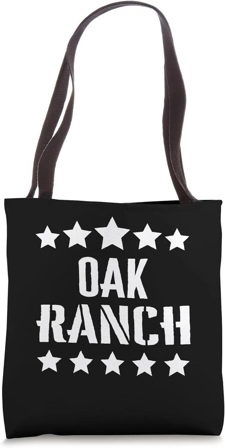 Oak Ranch Family Reunion Squad First Last Name Tote Bag