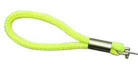 Rope Wristlet in Neon Yellow