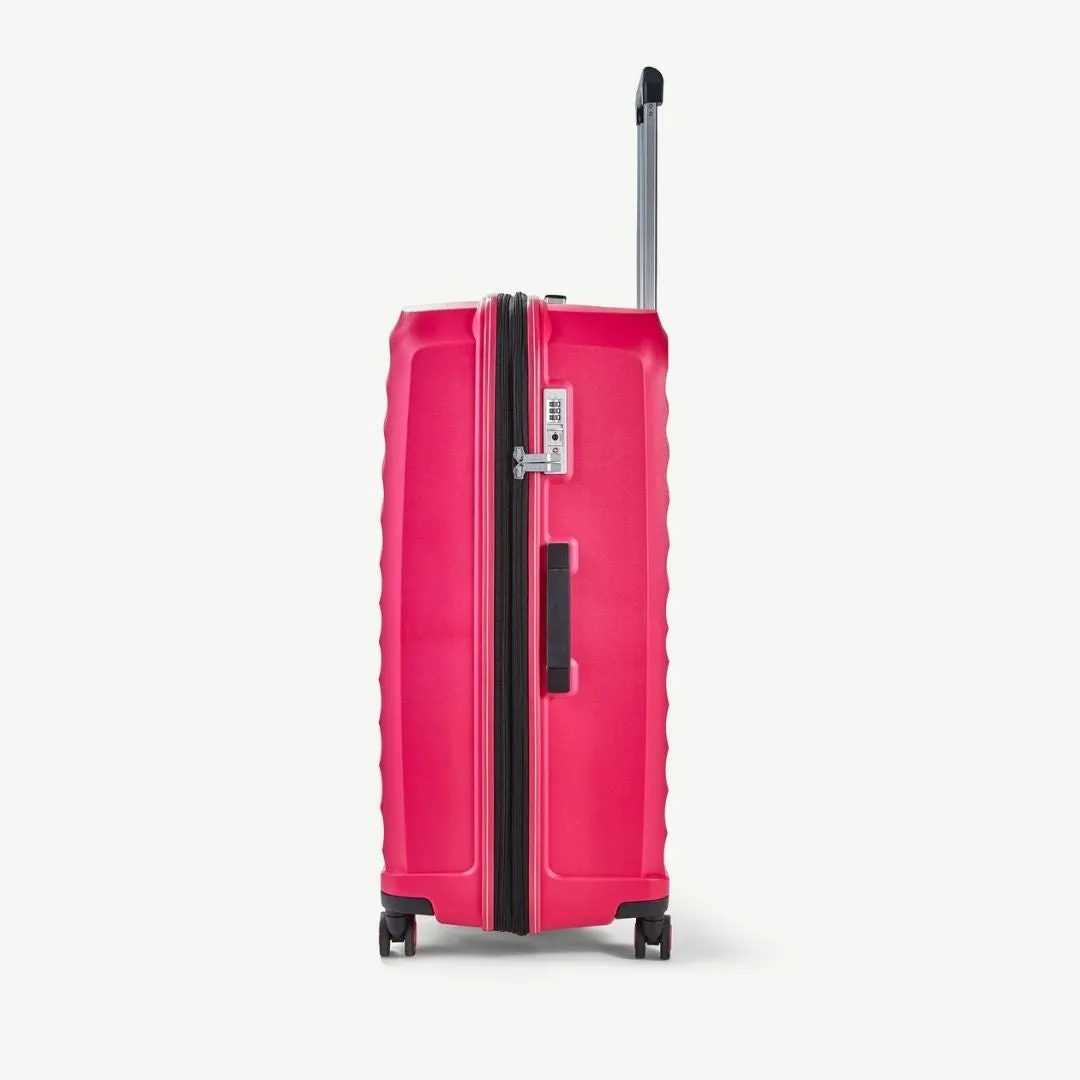 Sunwave Large Suitcase in Pink