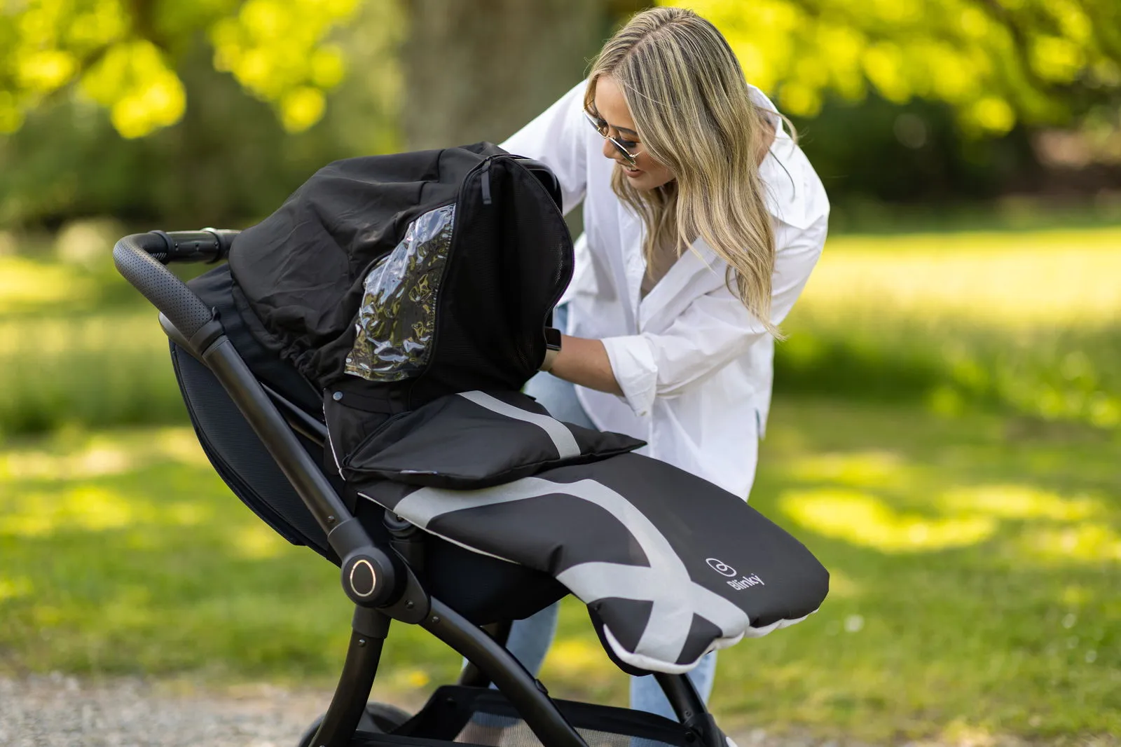 The Blinky Company Black (5-In-1) All Season Buggy Cover