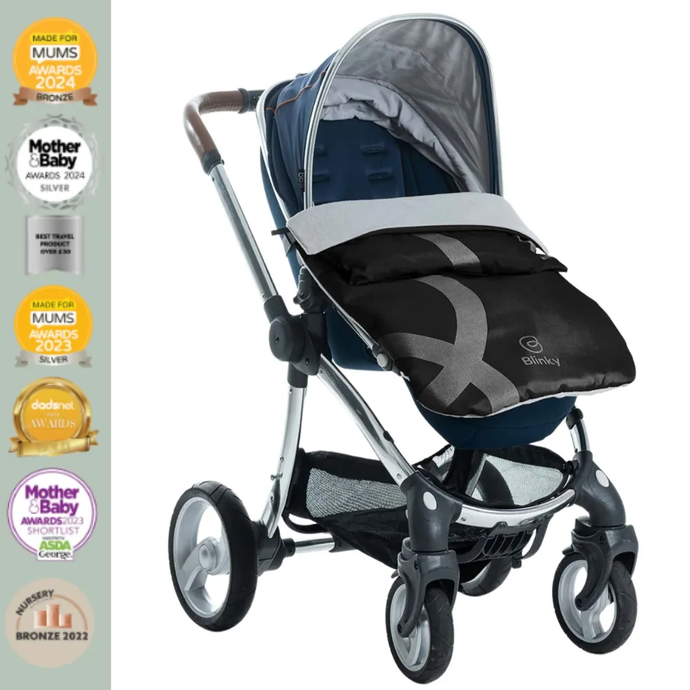 The Blinky Company Black (5-In-1) All Season Buggy Cover