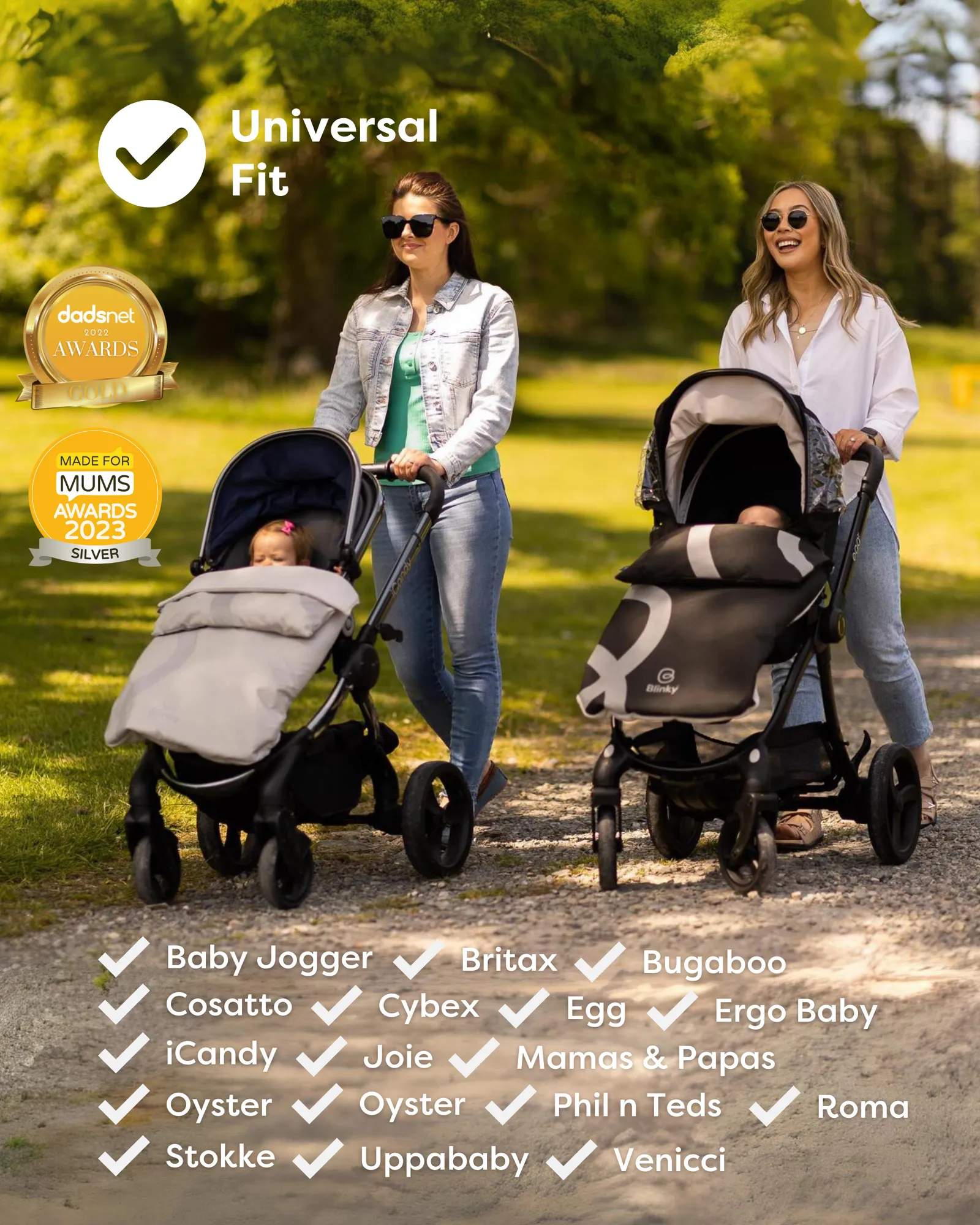 The Blinky Company Black (5-In-1) All Season Buggy Cover