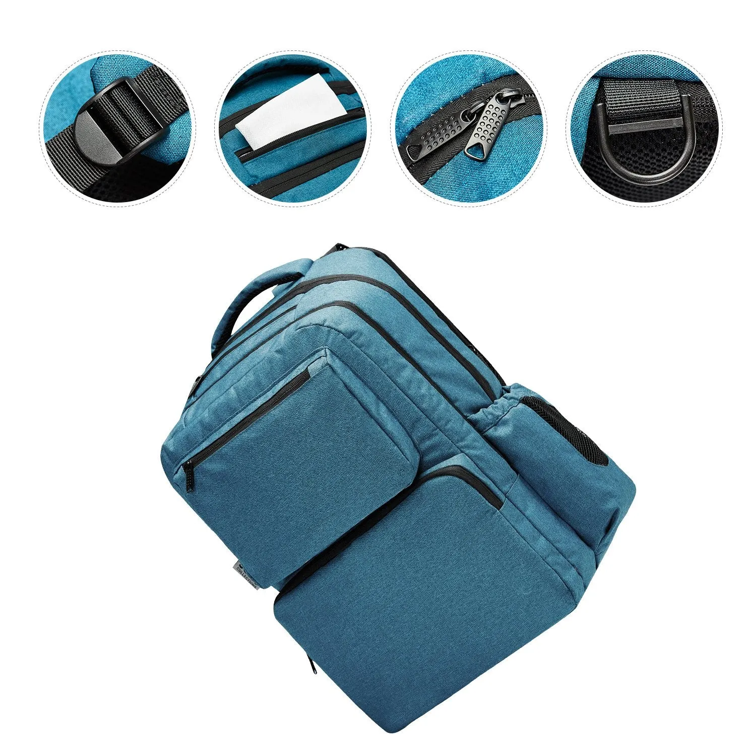 Ultimate Organizer Diaper Bag Backpack - 5pc Set