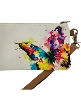 Wristlet Mariposa Canvas 5x8" 901515